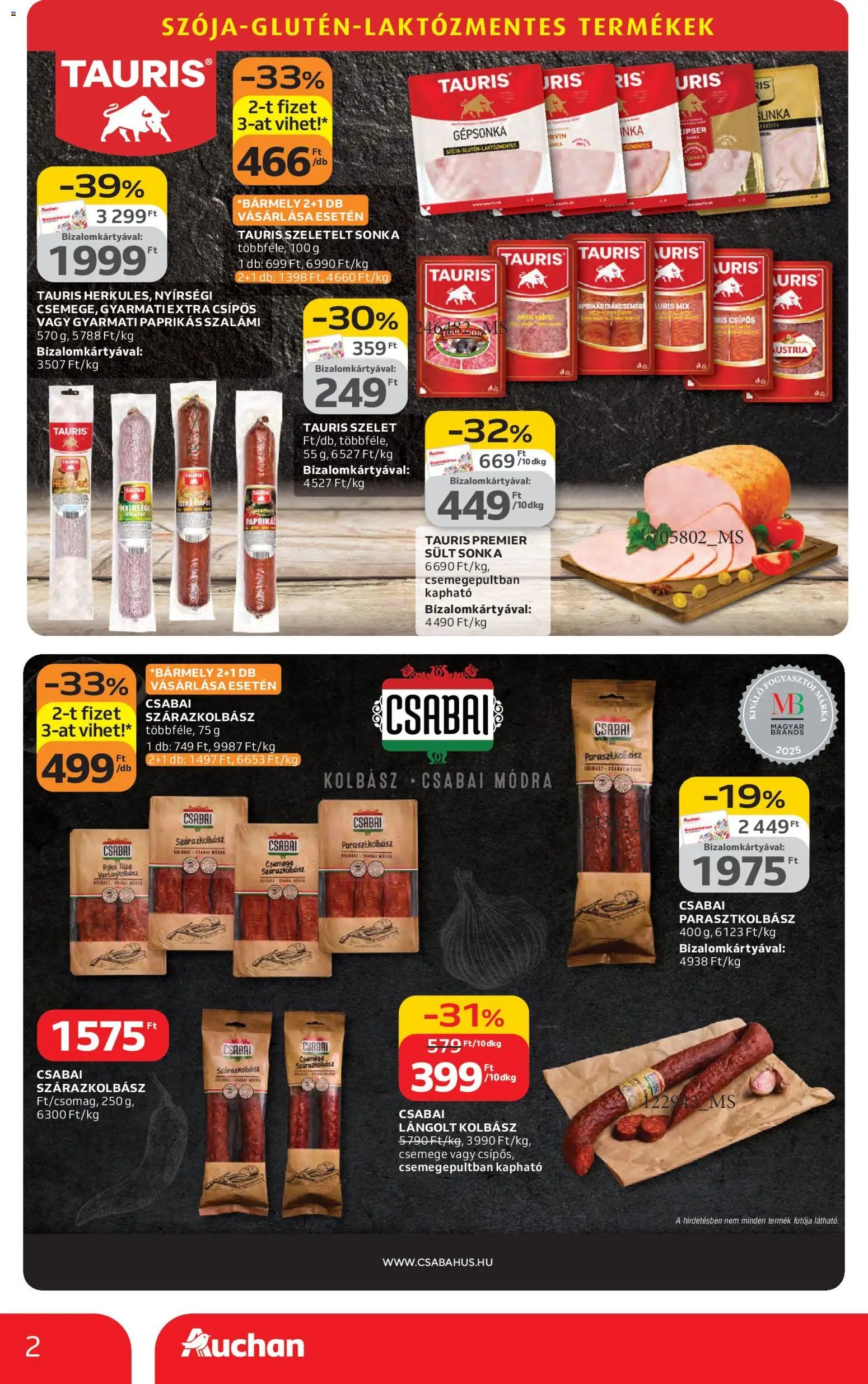 Auchan újság 2026.02.05. Kedvenc Márkáink (2026-02-05 - 2026-02-18)