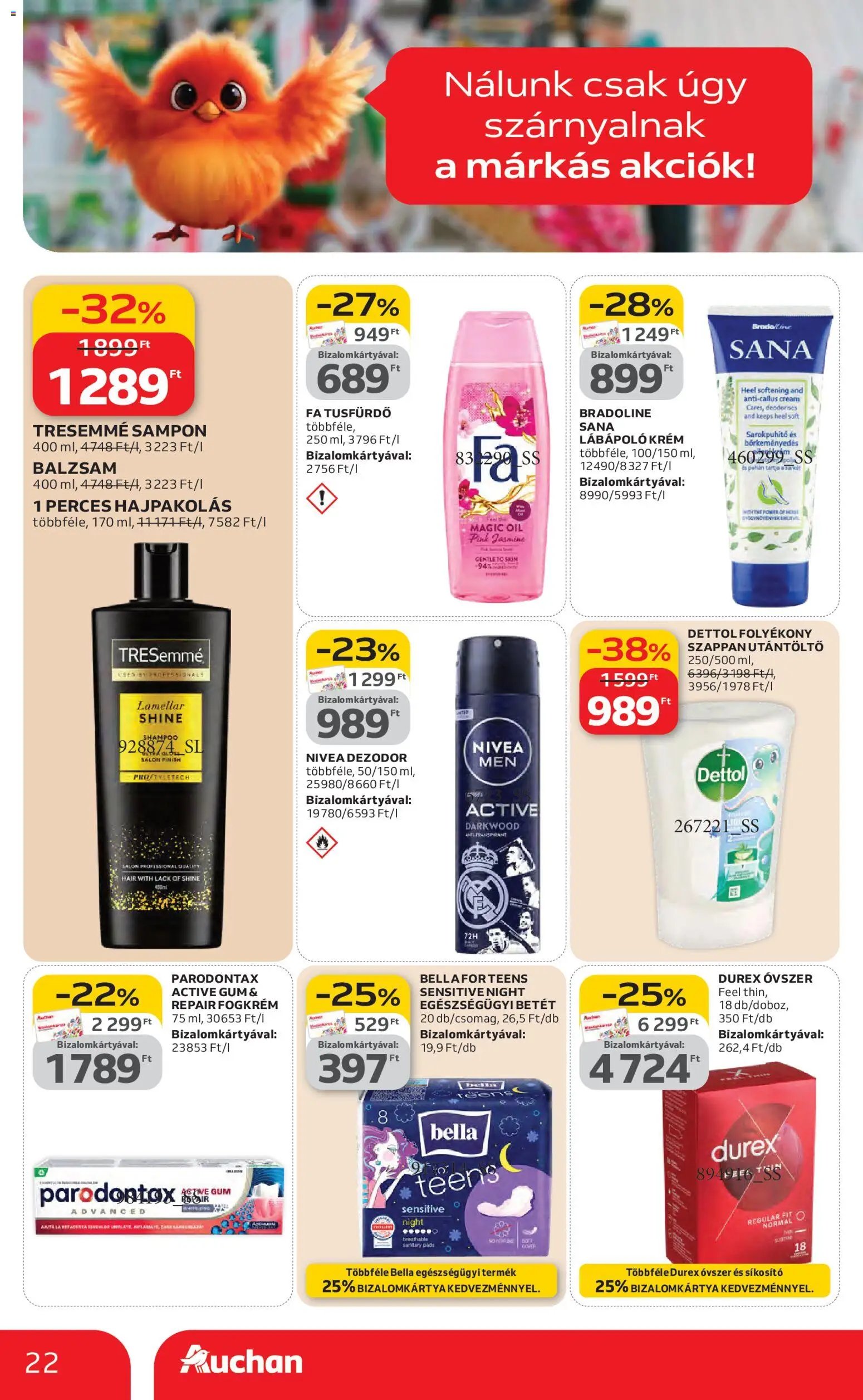 Auchan újság 2026.02.05. Kedvenc Márkáink (2026-02-05 - 2026-02-18)