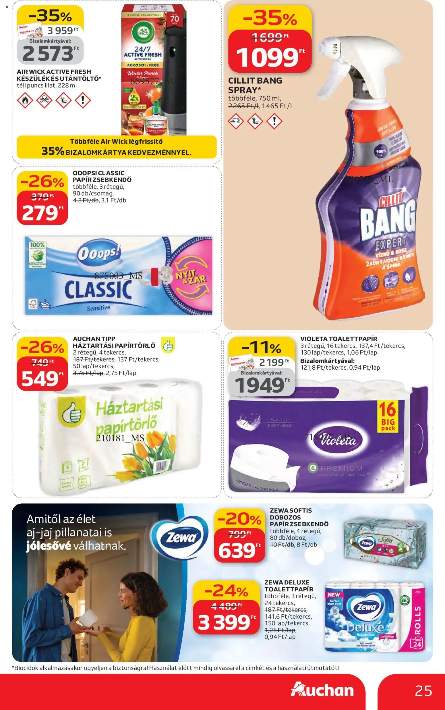 Auchan újság 2026.02.05. Kedvenc Márkáink (2026-02-05 - 2026-02-18)