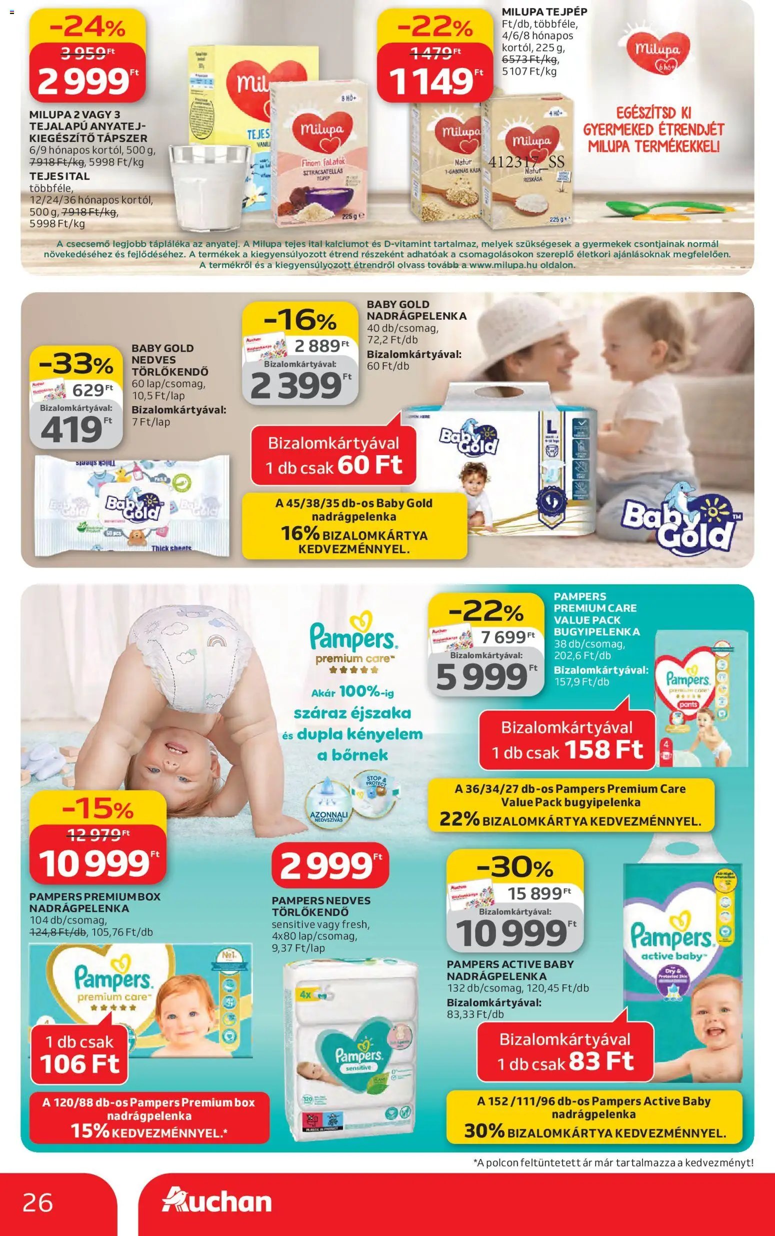 Auchan újság 2026.02.05. Kedvenc Márkáink (2026-02-05 - 2026-02-18)