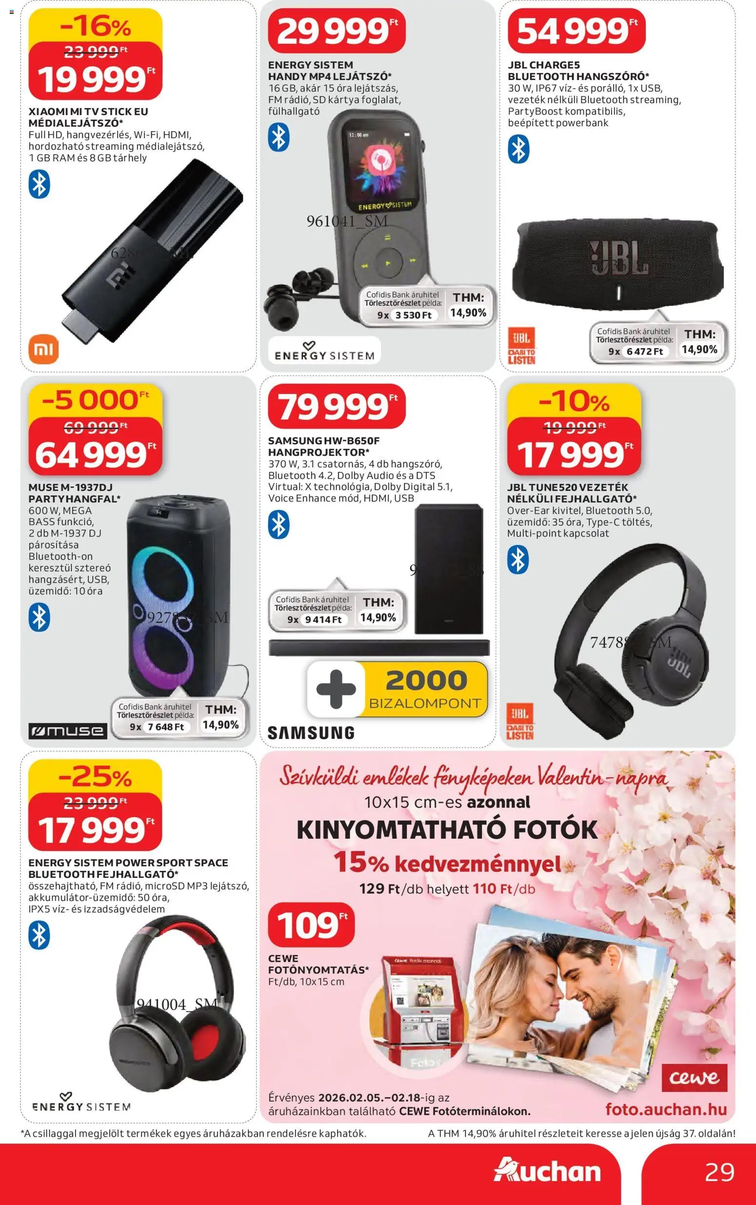 Auchan újság 2026.02.05. Kedvenc Márkáink (2026-02-05 - 2026-02-18)