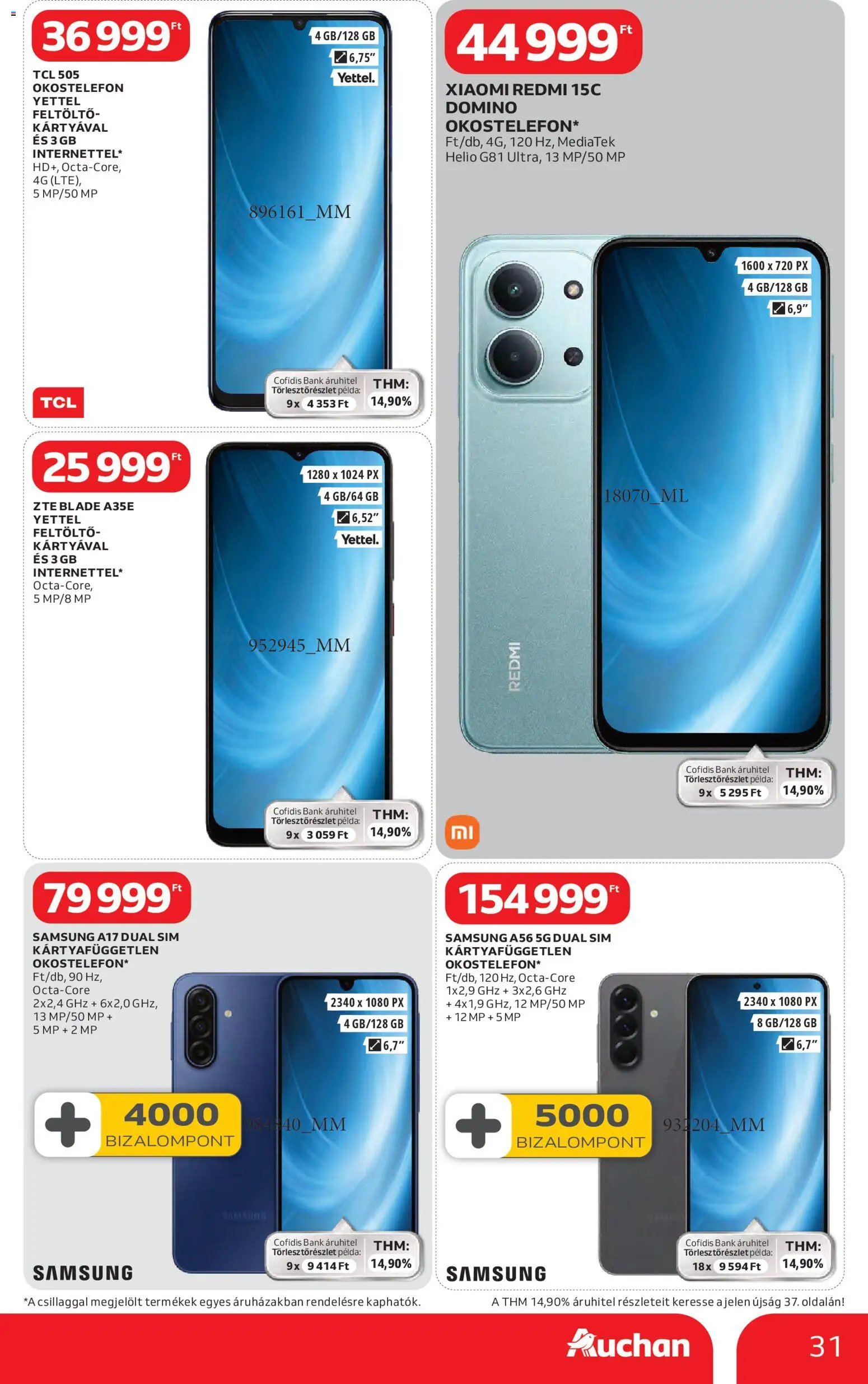 Auchan újság 2026.02.05. Kedvenc Márkáink (2026-02-05 - 2026-02-18)