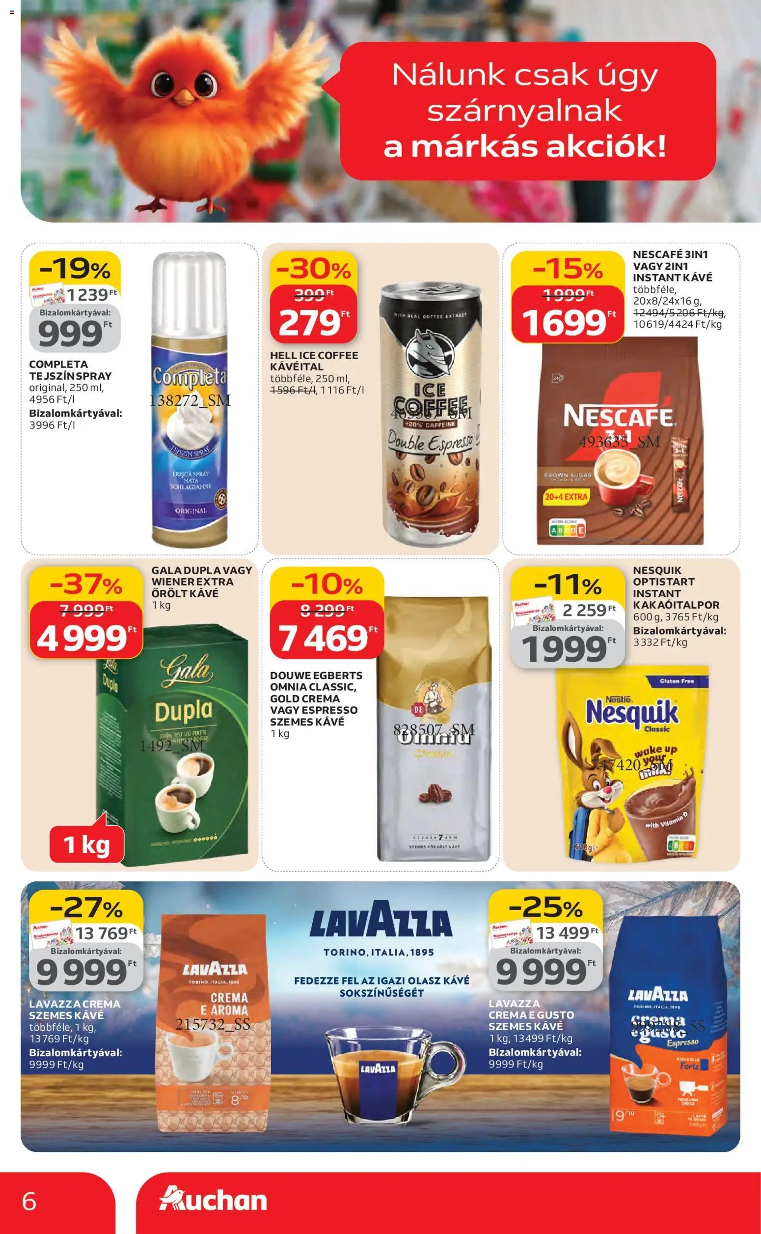 Auchan újság 2026.02.05. Kedvenc Márkáink (2026-02-05 - 2026-02-18)