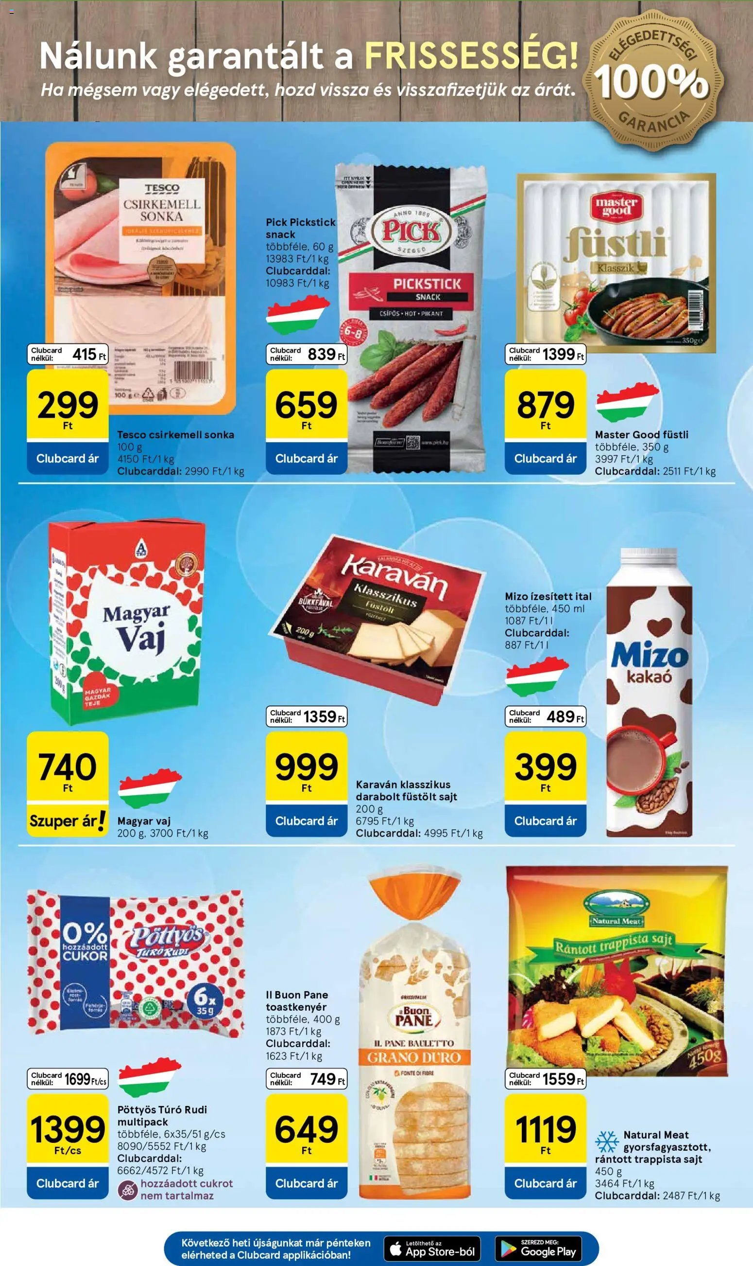 Tesco újság 2026.08.18. Tesco Szupermarket akciós újság