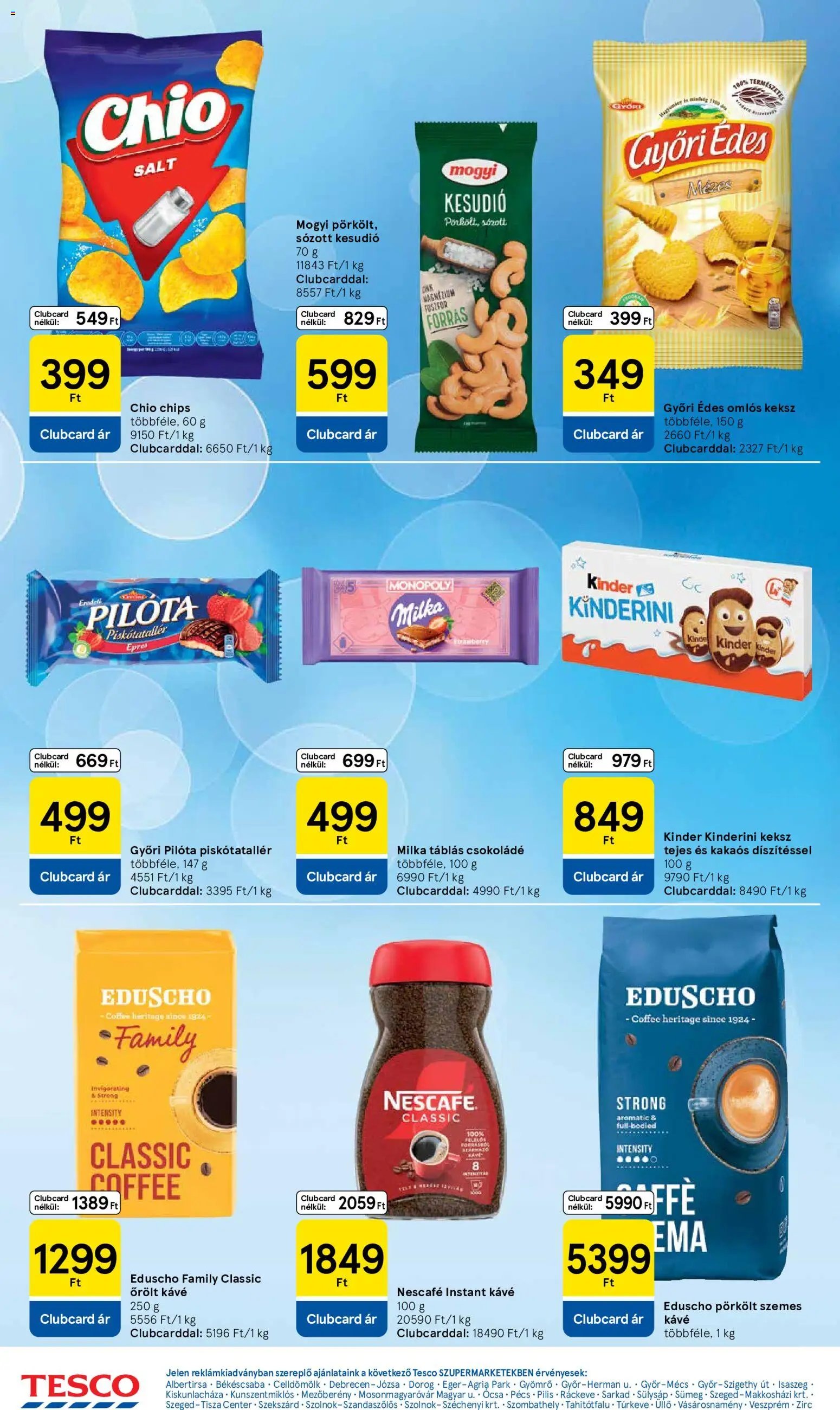 Tesco újság 2026.08.18. Tesco Szupermarket akciós újság
