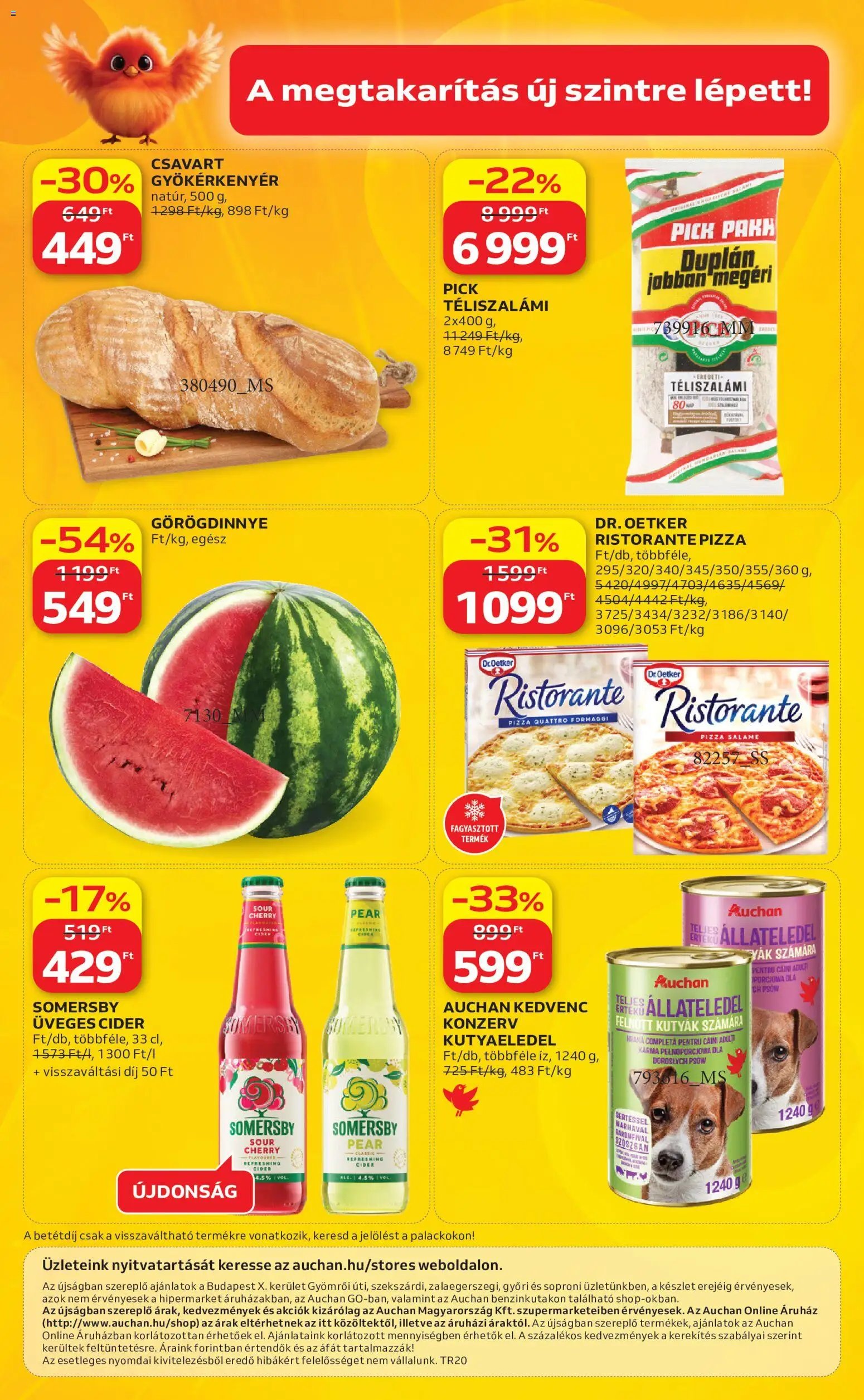 Auchan újság 2026.05.14. Auchan Szupermarket akciós újság (2026-05-14 - 2026-05-20)