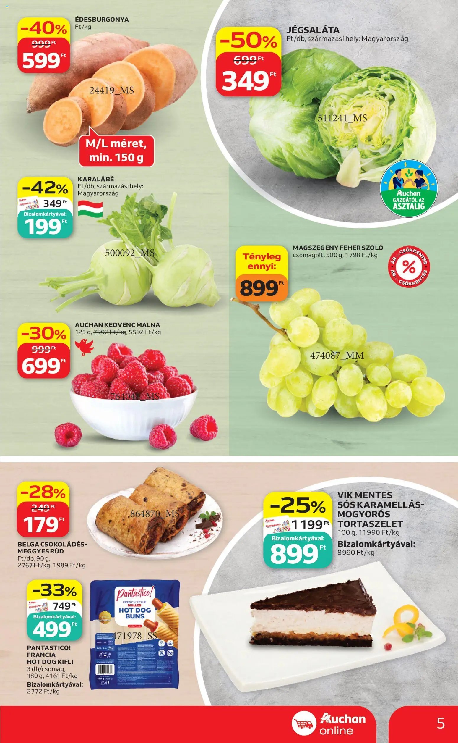 Auchan újság 2026.05.14. Auchan Szupermarket akciós újság (2026-05-14 - 2026-05-20)