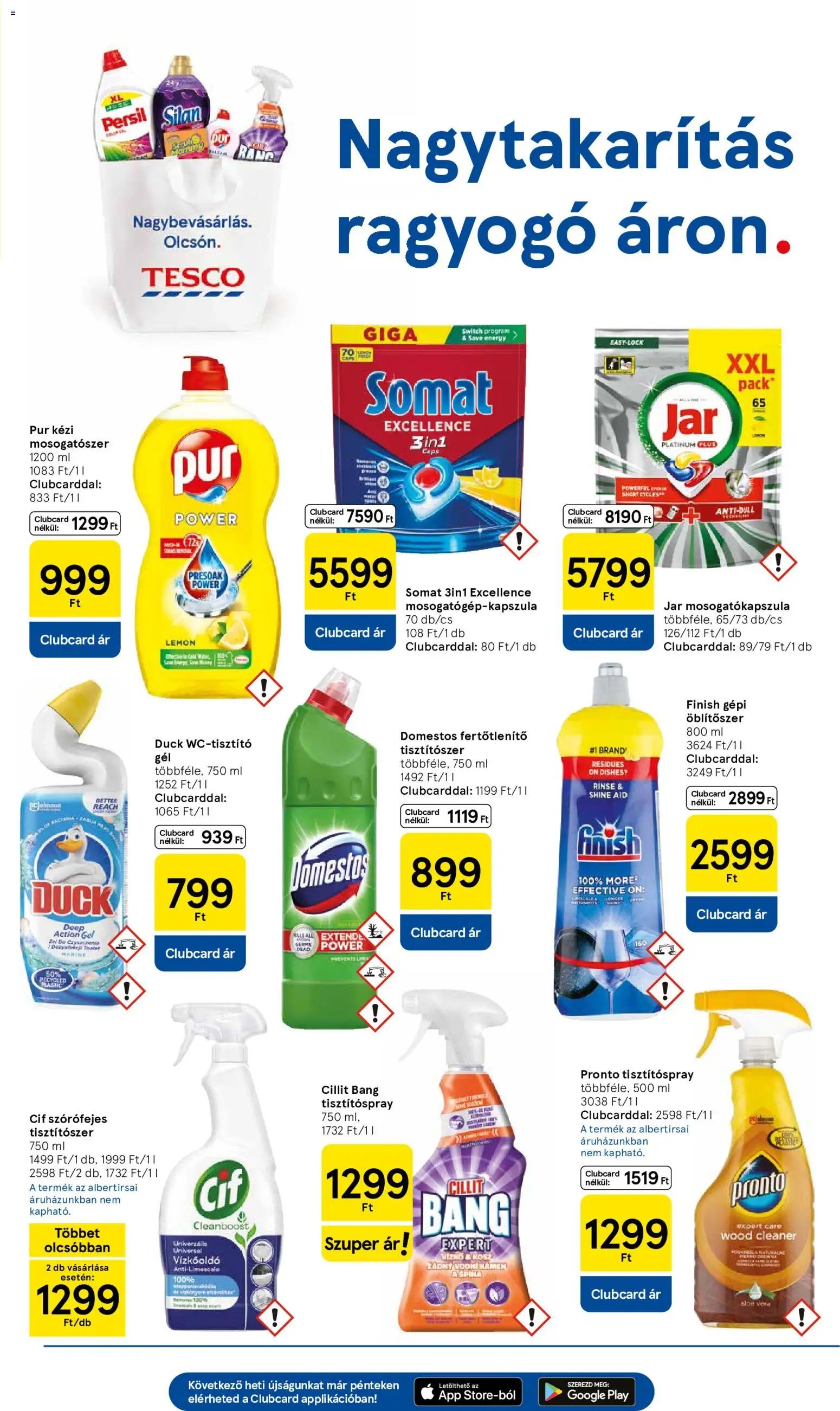 Tesco újság 2026.09.10. Tesco Szupermarket akciós újság