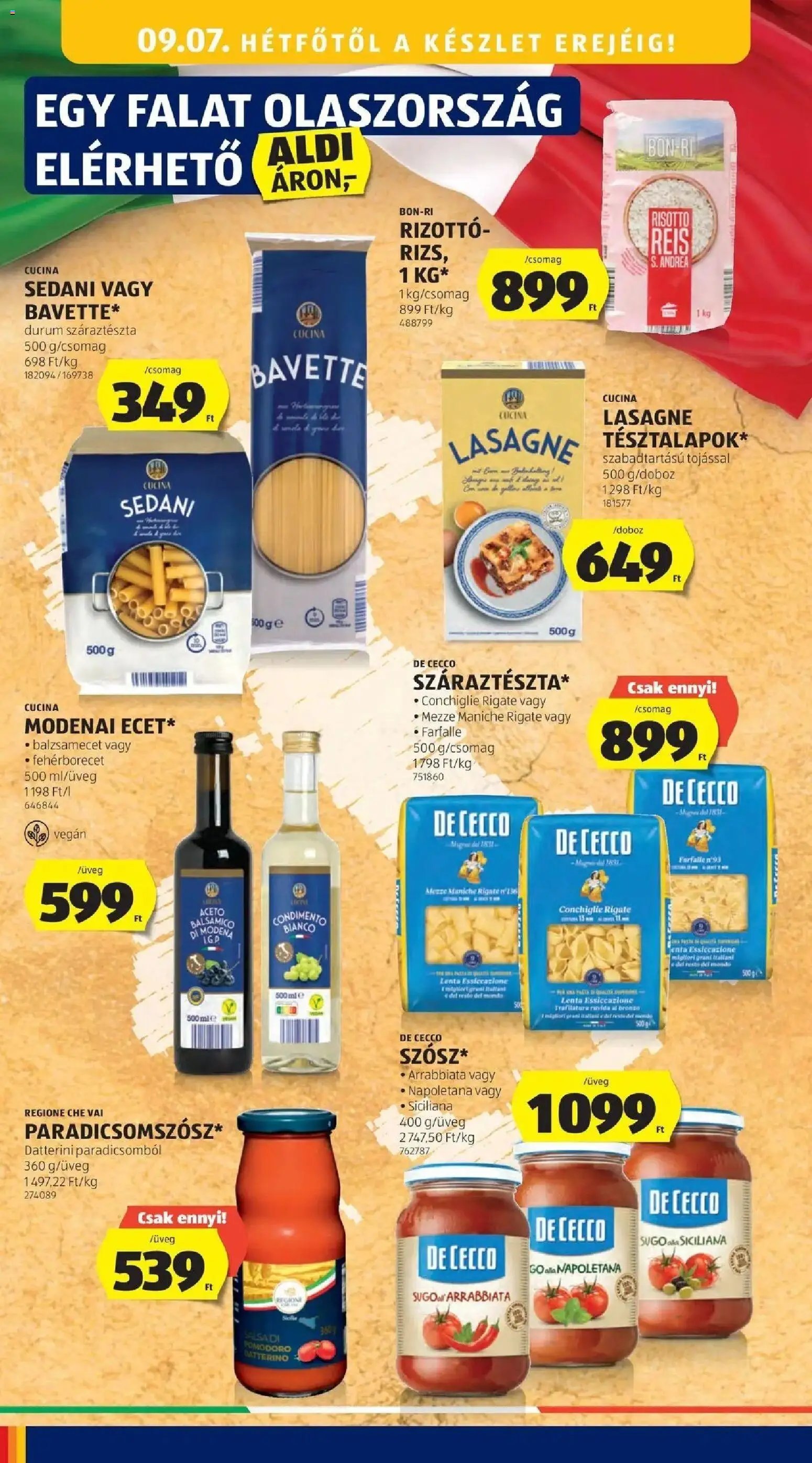 Aldi újság 2026.09.03. Aldi aktuális akciós újság