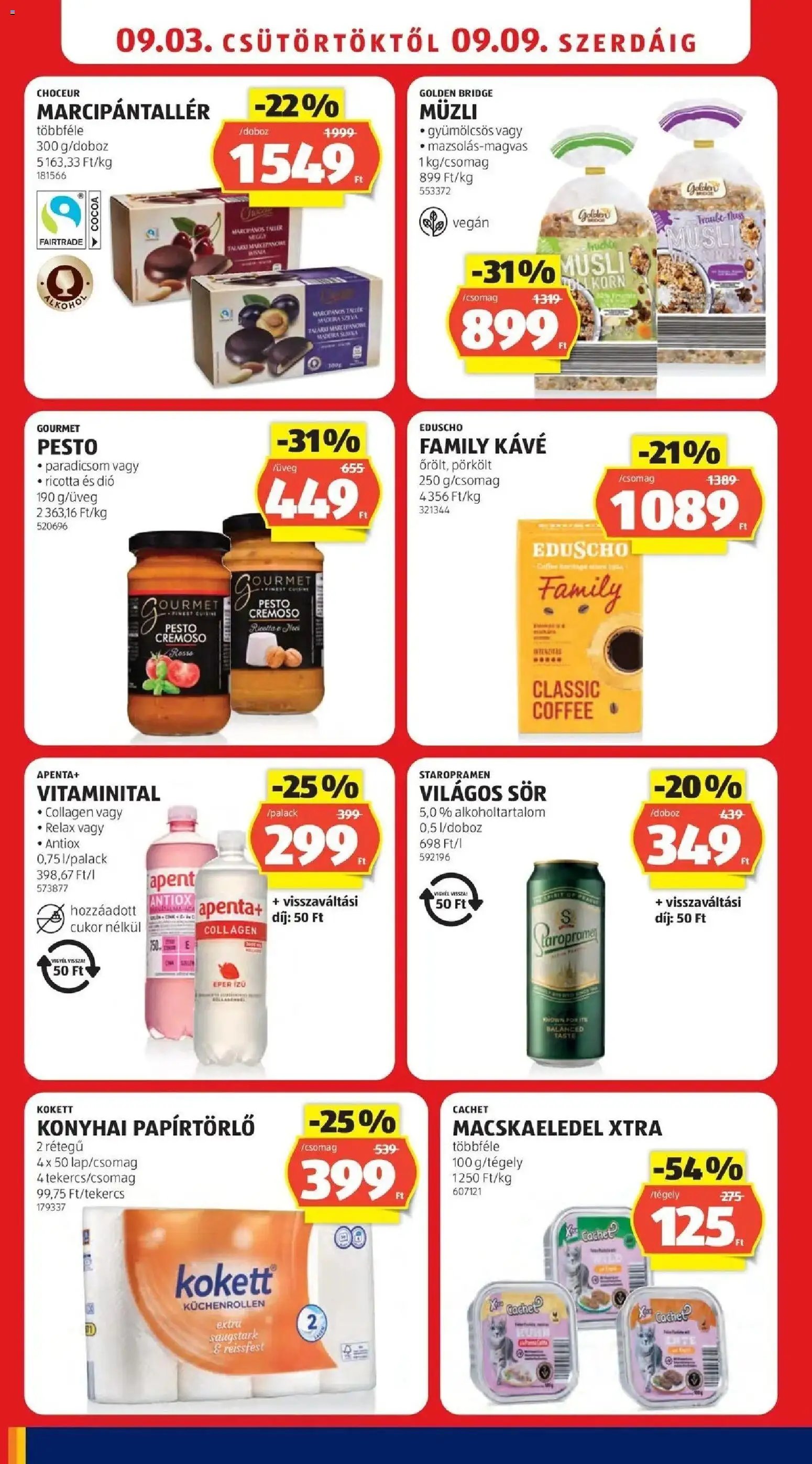 Aldi újság 2026.09.03. Aldi aktuális akciós újság