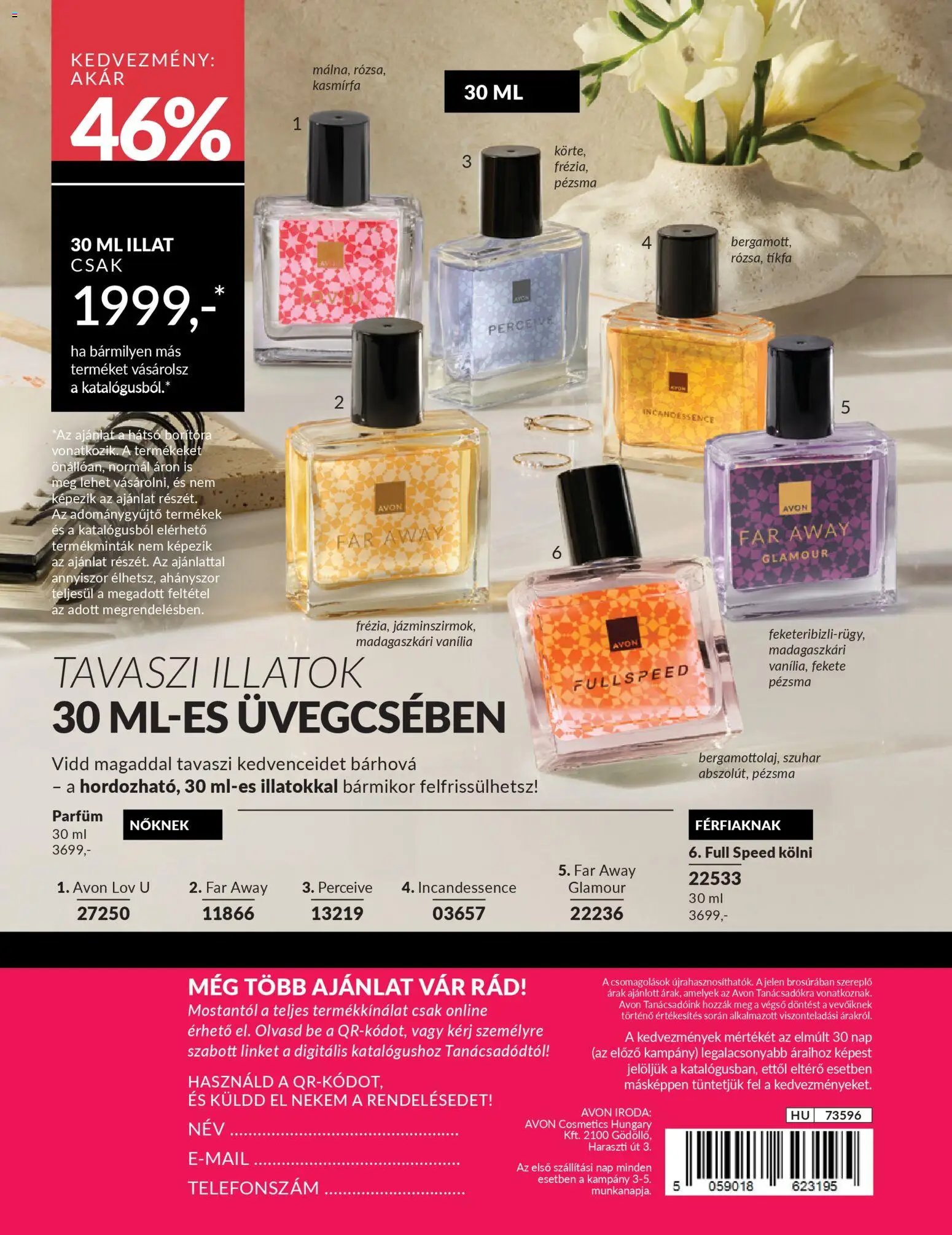 Avon újság 2026.04.01. AVON online katalógus 2026 áprilisi (2026-04-01 - 2026-04-30)