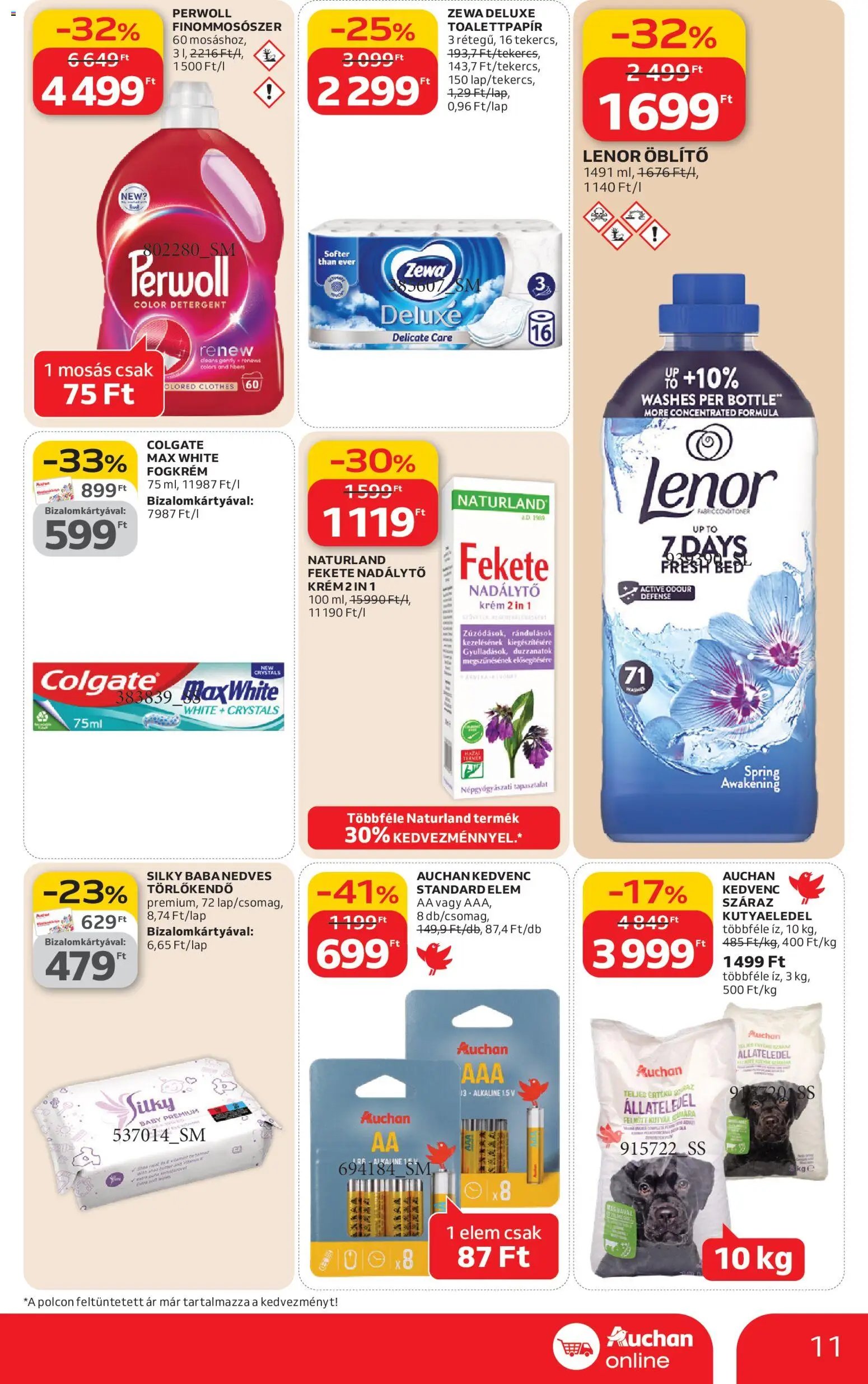 Auchan újság 2026.02.26. Szupermarket akciós újság (2026-02-26 - 2026-03-04)