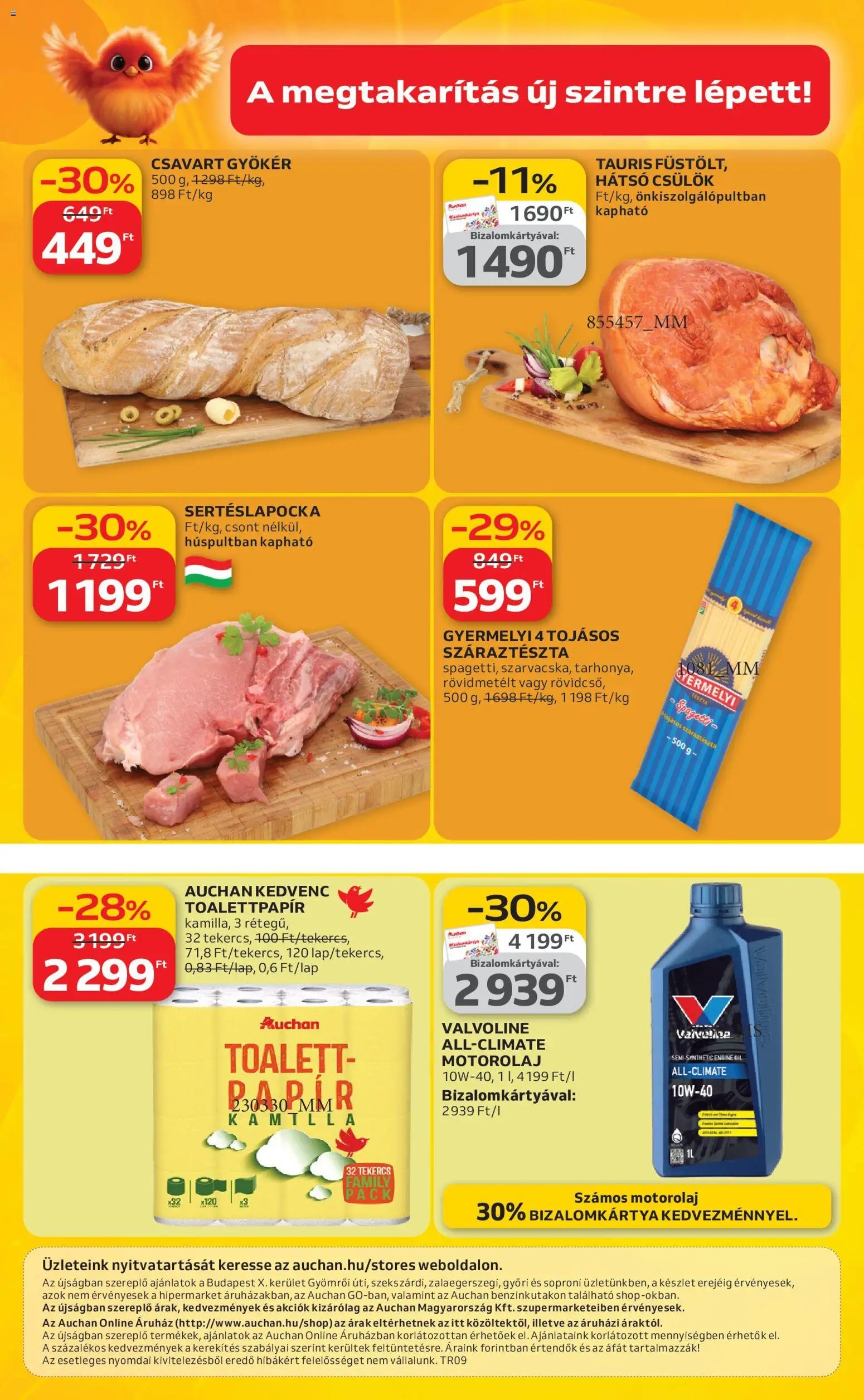 Auchan újság 2026.02.26. Szupermarket akciós újság (2026-02-26 - 2026-03-04)