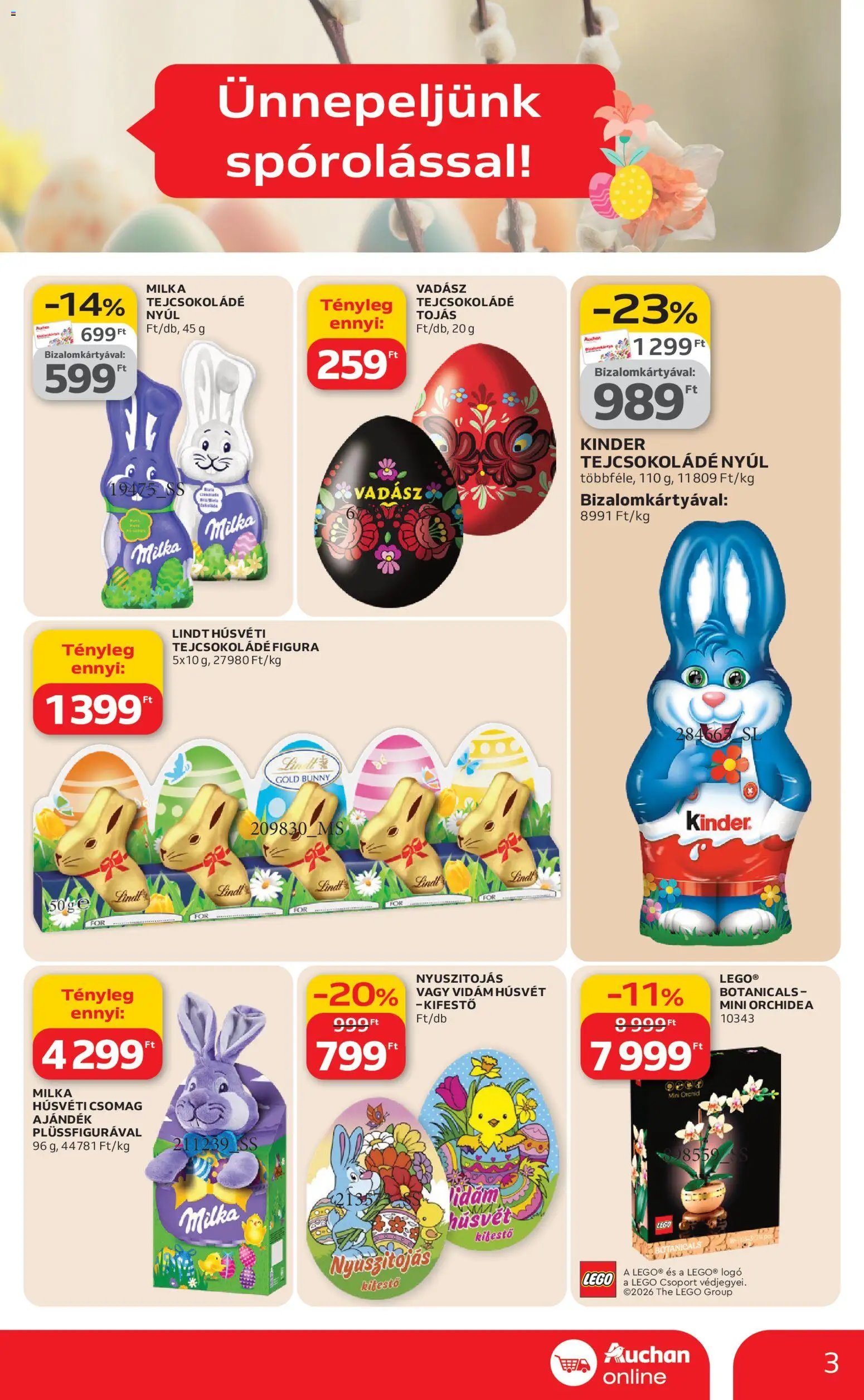 Auchan újság 2026.02.26. Szupermarket akciós újság (2026-02-26 - 2026-03-04)