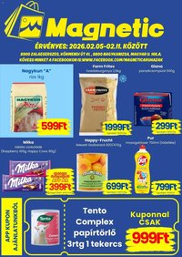 Magnetic újság 2026.01.05. Akciós újság Magnetic (2026-01-05 - 2026-02-11)