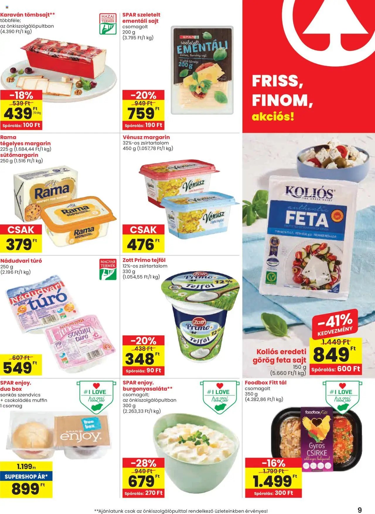 Spar újság 2025.09.25. Akciós újság Spar (2025-09-25 - 2025-10-01)
