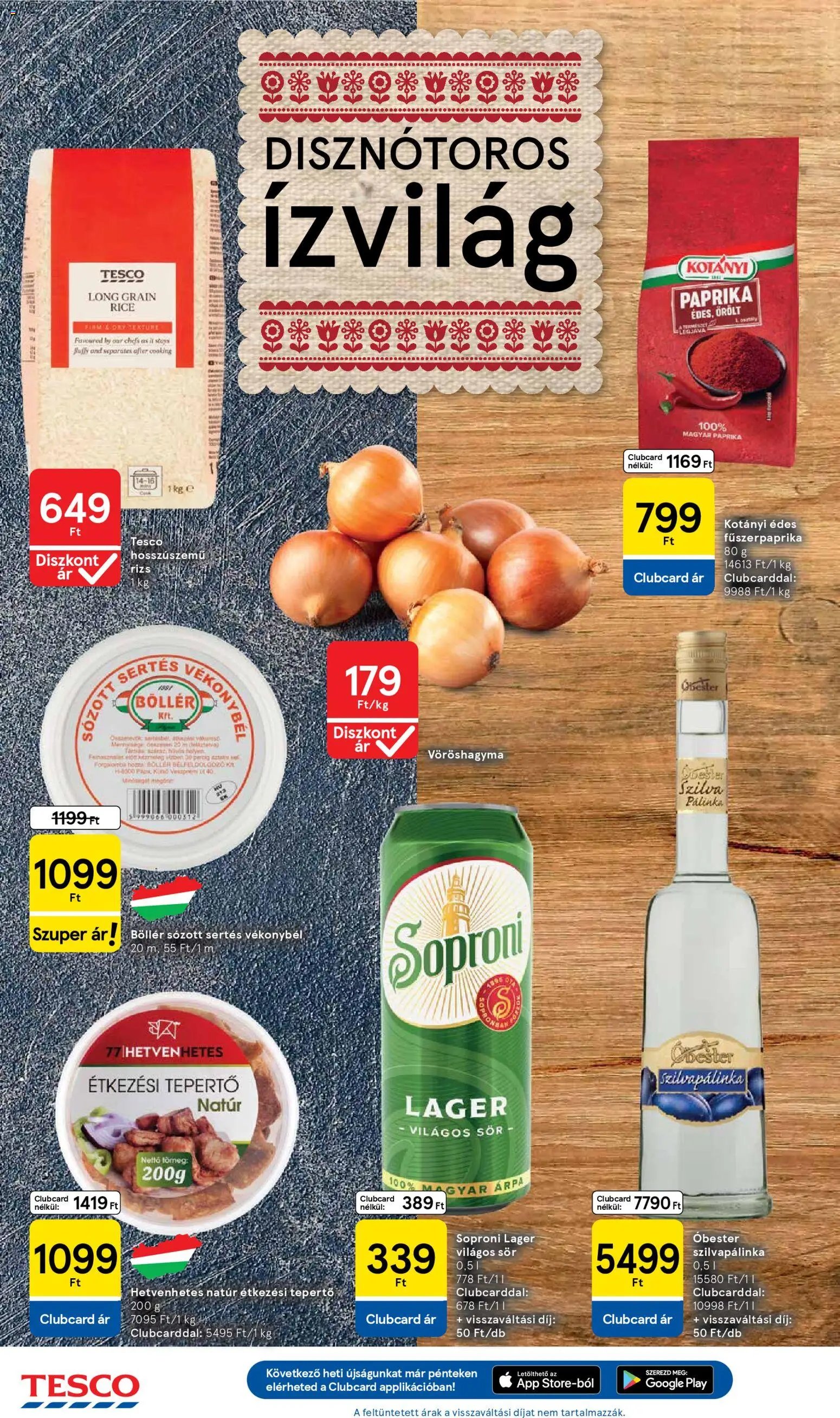 Tesco újság 2026.01.29. Szupermarket akciós újság (2026-01-29 - 2026-02-04)