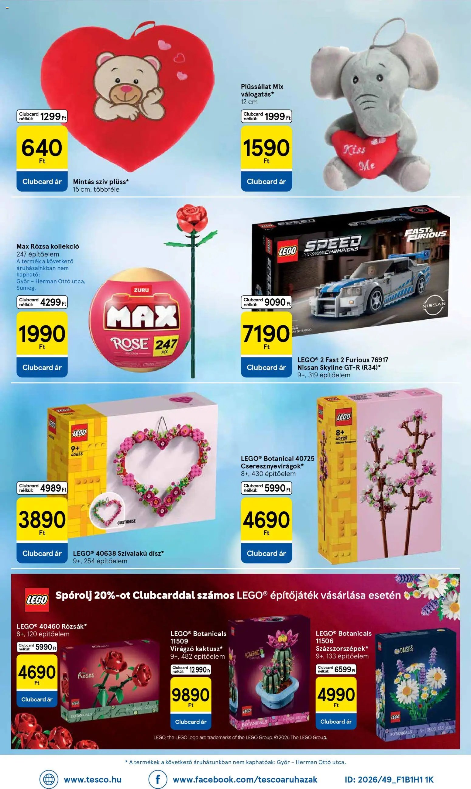 Tesco újság 2026.01.29. Szupermarket akciós újság (2026-01-29 - 2026-02-04)