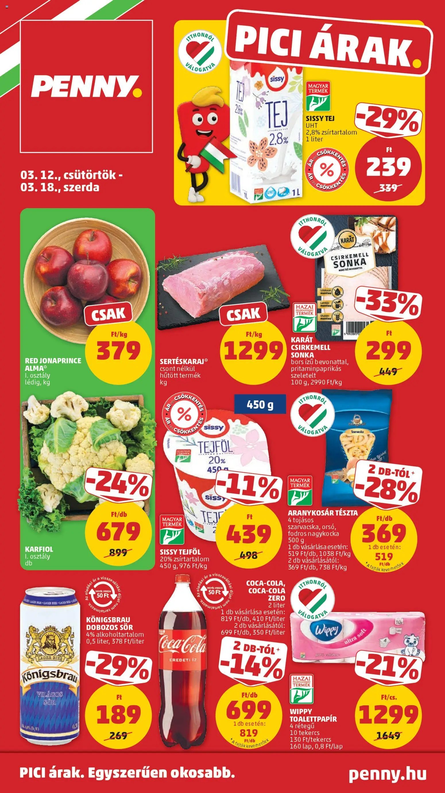 PENNY újság 2026.03.12. PENNY akciós újság (2026-03-12 - 2026-03-18)