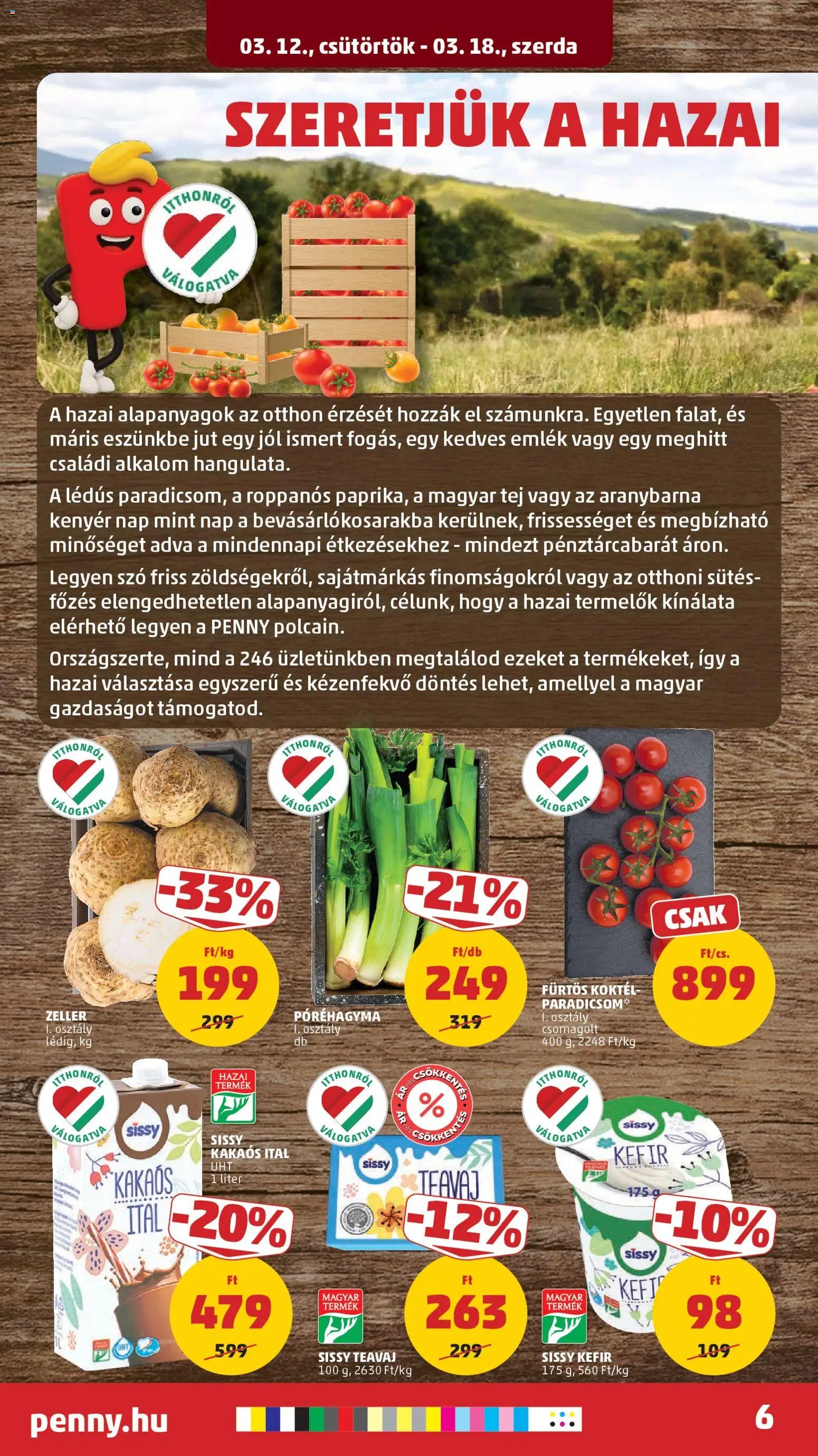 PENNY újság 2026.03.12. PENNY akciós újság (2026-03-12 - 2026-03-18)