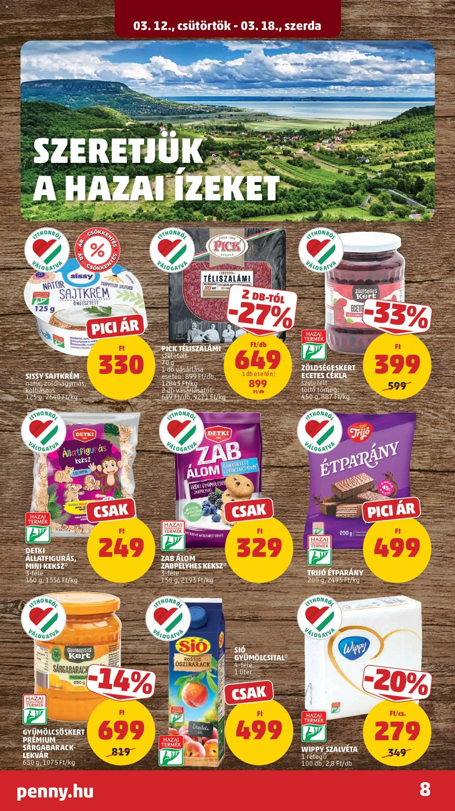 PENNY újság 2026.03.12. PENNY akciós újság (2026-03-12 - 2026-03-18)