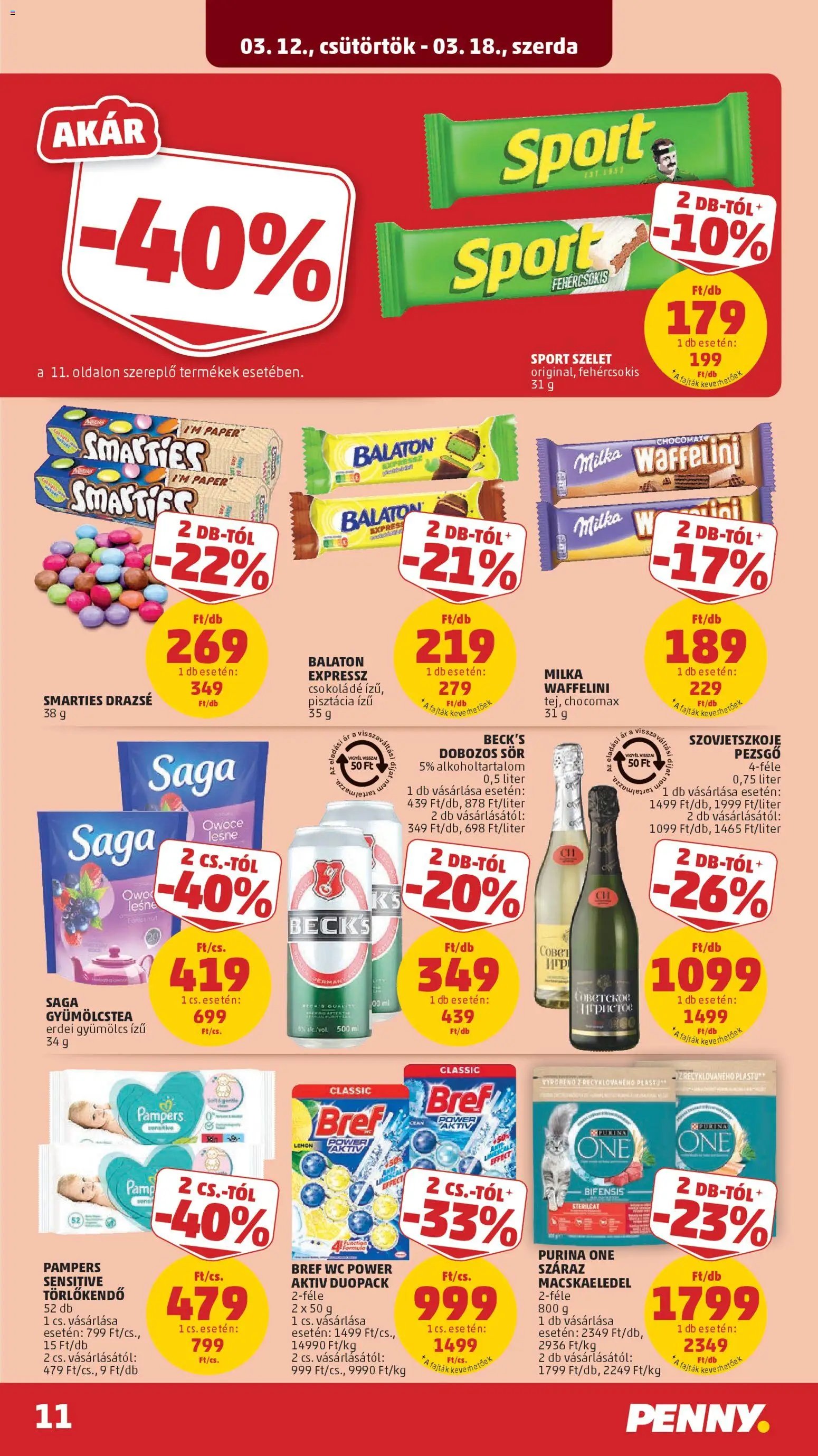 PENNY újság 2026.03.12. PENNY akciós újság (2026-03-12 - 2026-03-18)
