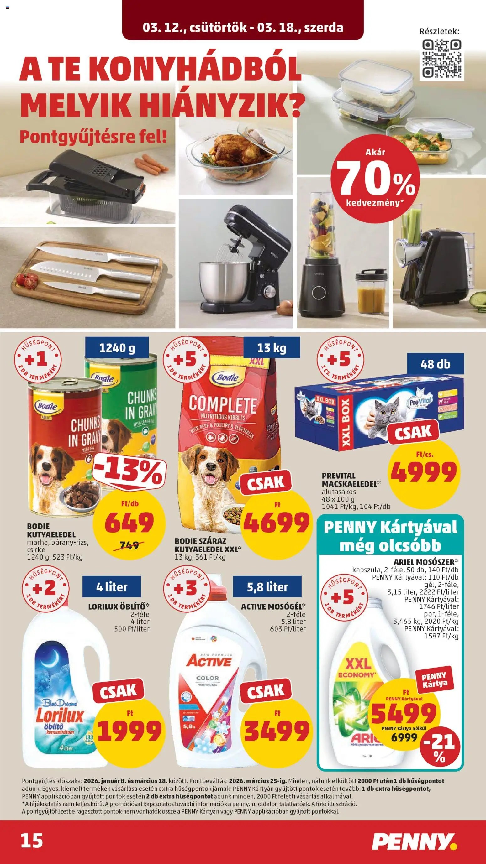 PENNY újság 2026.03.12. PENNY akciós újság (2026-03-12 - 2026-03-18)