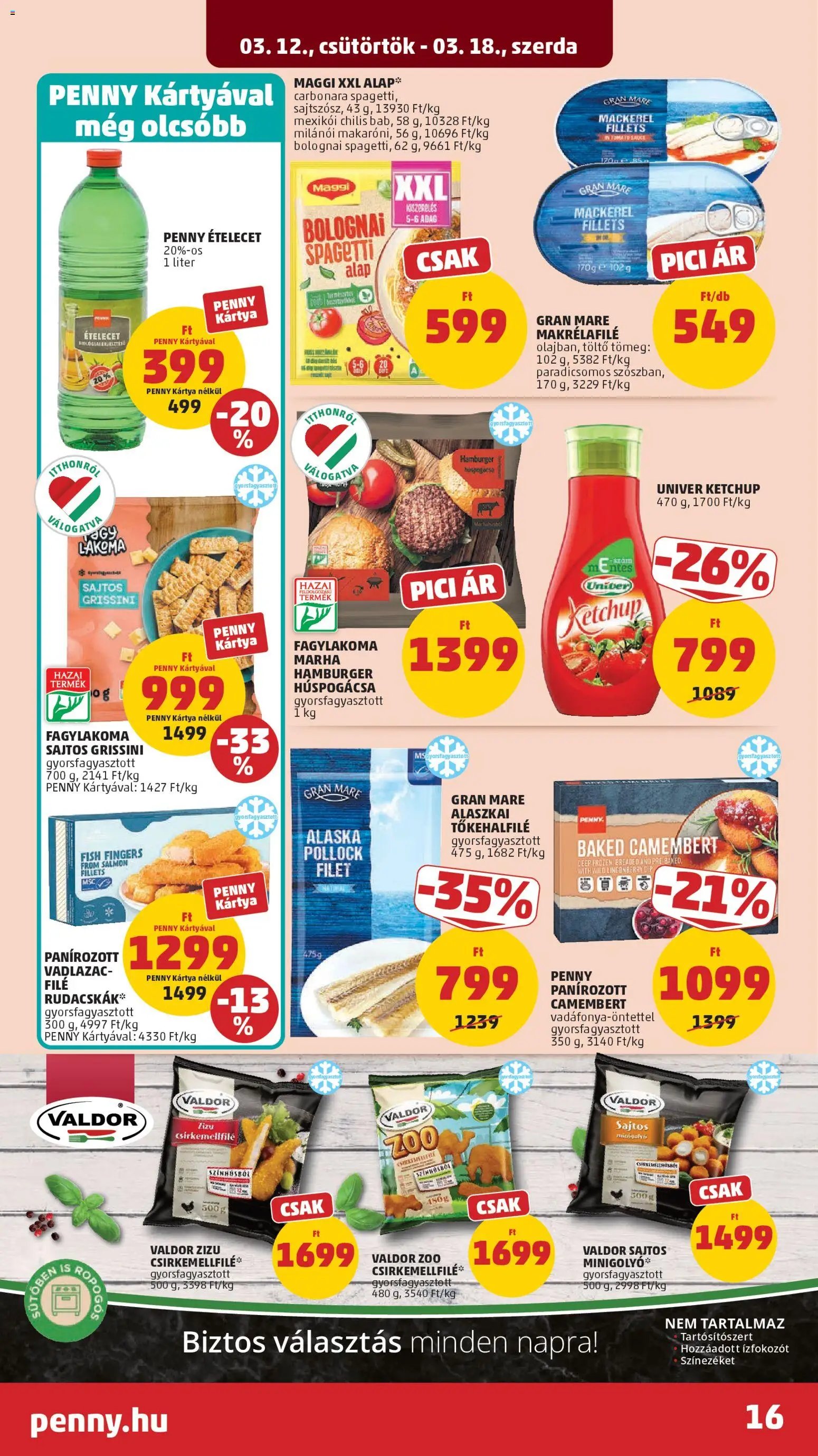 PENNY újság 2026.03.12. PENNY akciós újság (2026-03-12 - 2026-03-18)