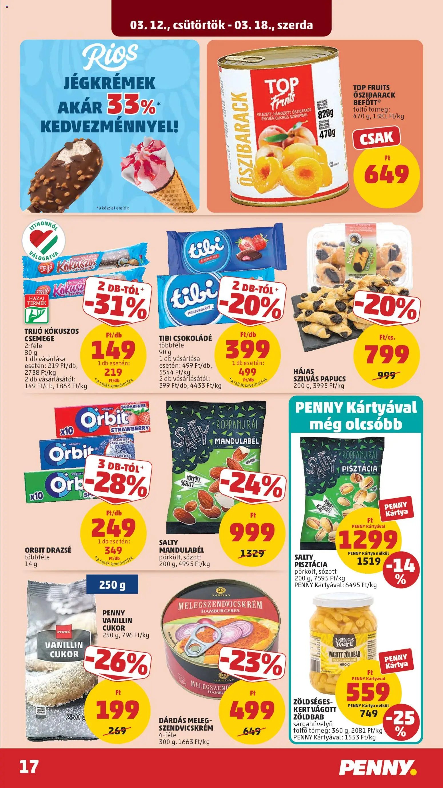 PENNY újság 2026.03.12. PENNY akciós újság (2026-03-12 - 2026-03-18)