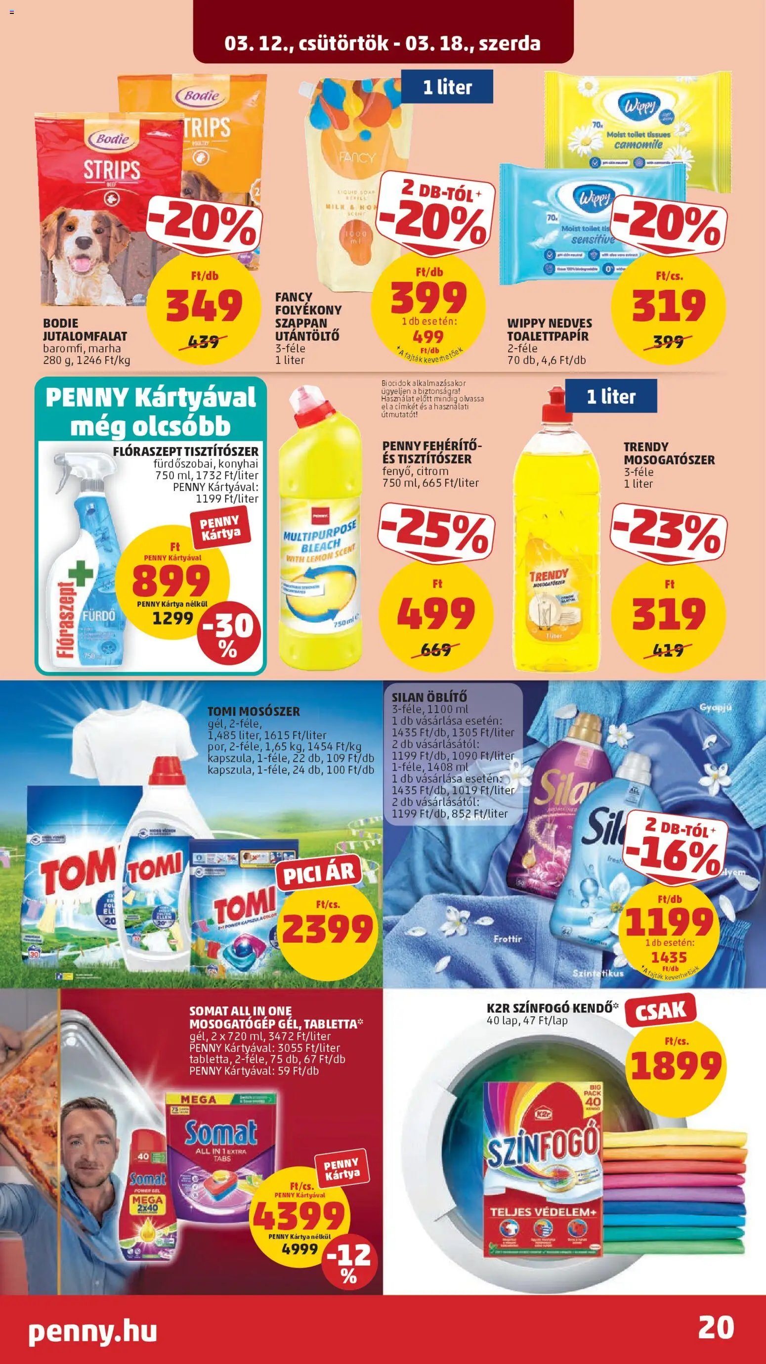 PENNY újság 2026.03.12. PENNY akciós újság (2026-03-12 - 2026-03-18)