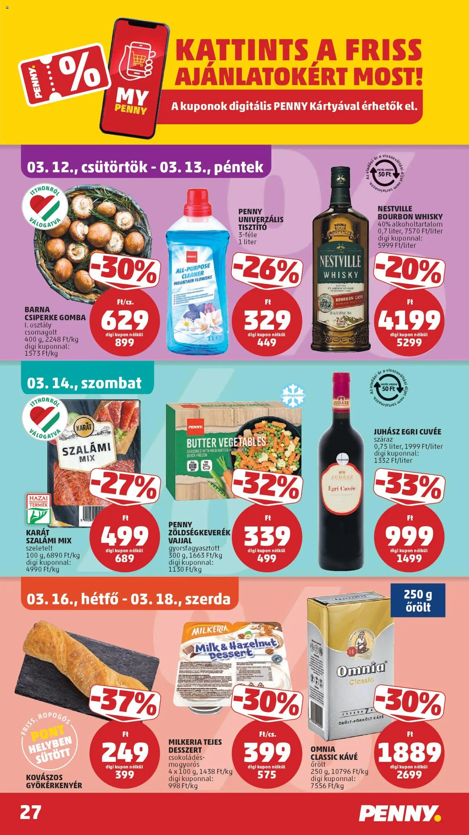 PENNY újság 2026.03.12. PENNY akciós újság (2026-03-12 - 2026-03-18)