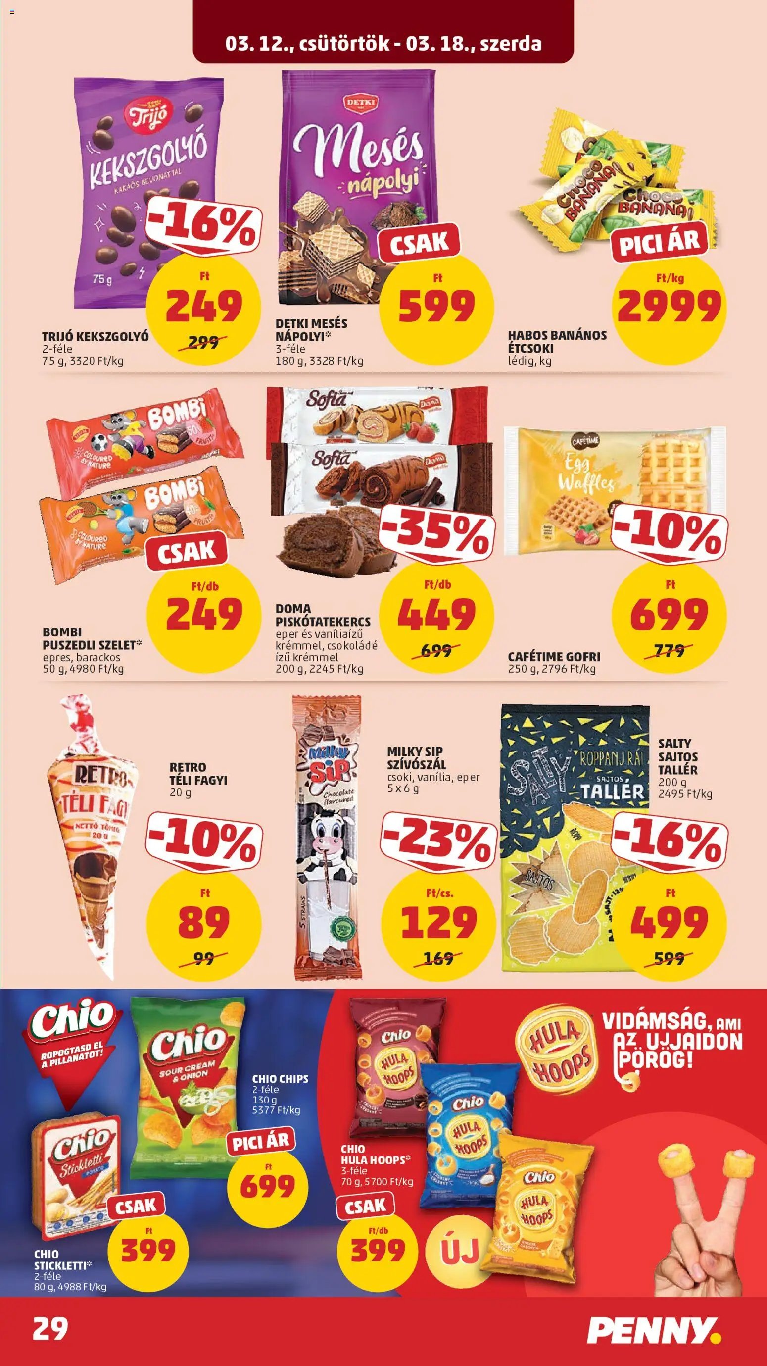 PENNY újság 2026.03.12. PENNY akciós újság (2026-03-12 - 2026-03-18)