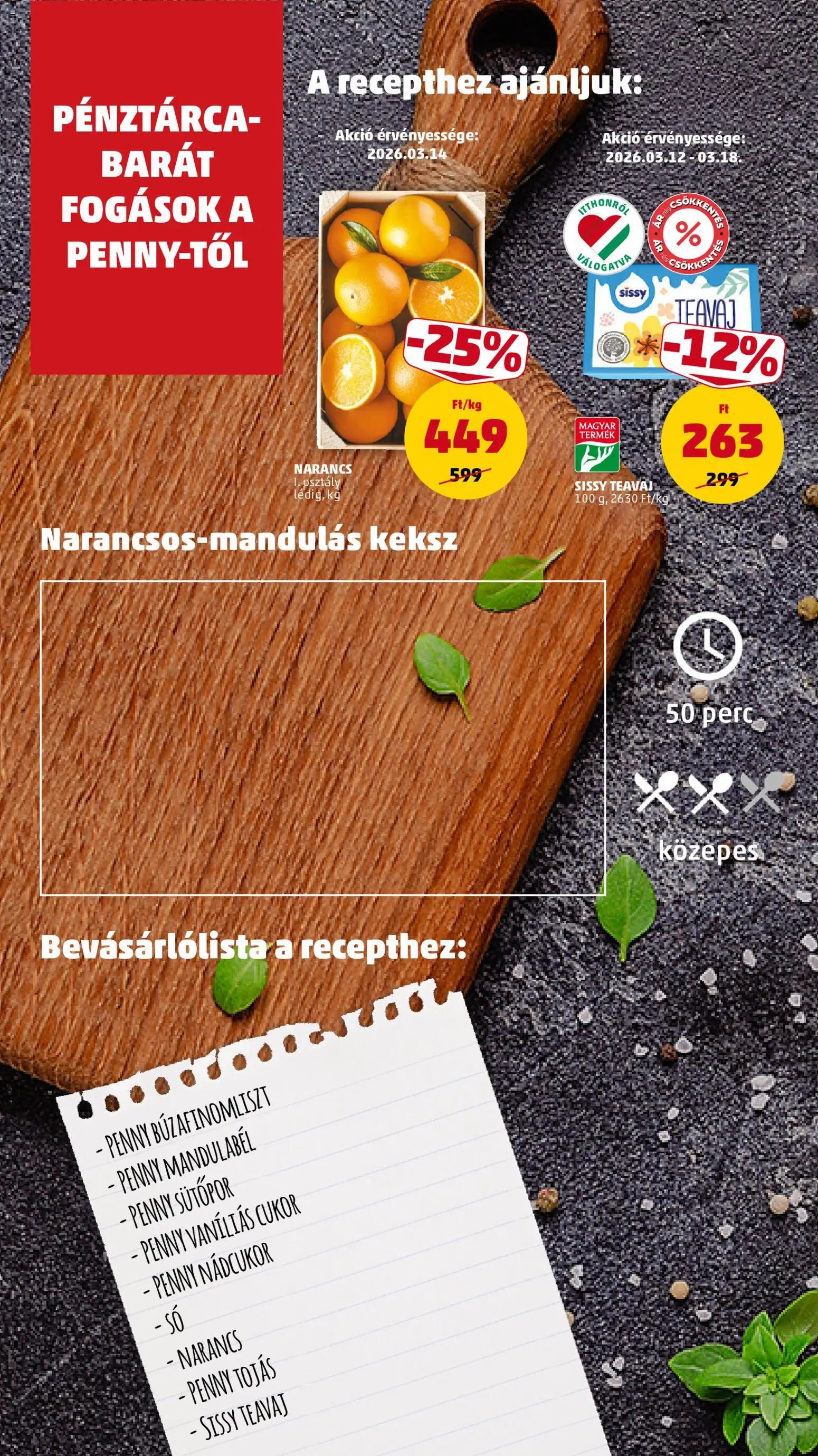 PENNY újság 2026.03.12. PENNY akciós újság (2026-03-12 - 2026-03-18)