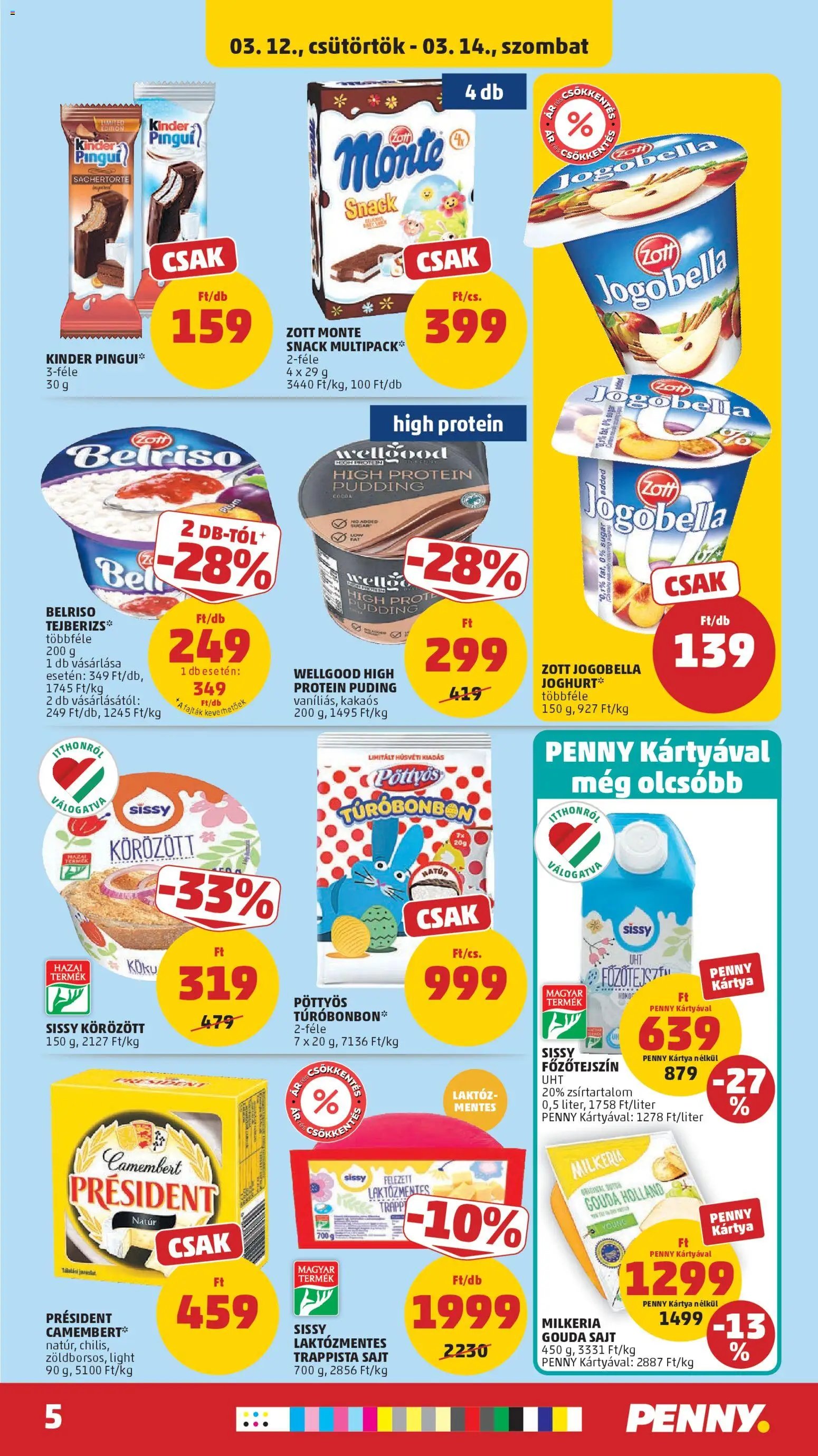 PENNY újság 2026.03.12. PENNY akciós újság (2026-03-12 - 2026-03-18)