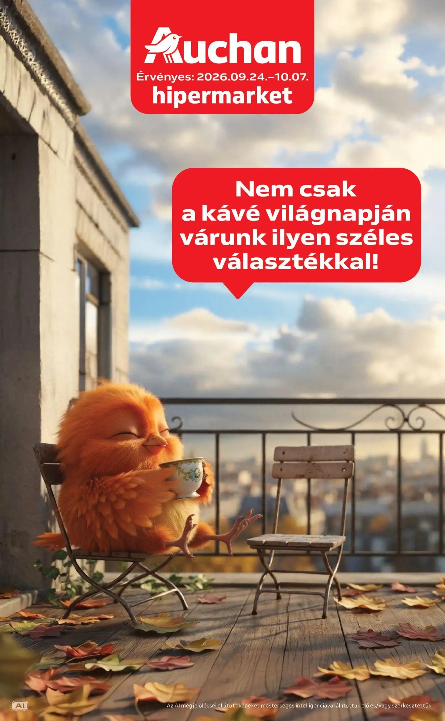 Auchan újság 2026.09.24. Auchan Kávé ajánlatok