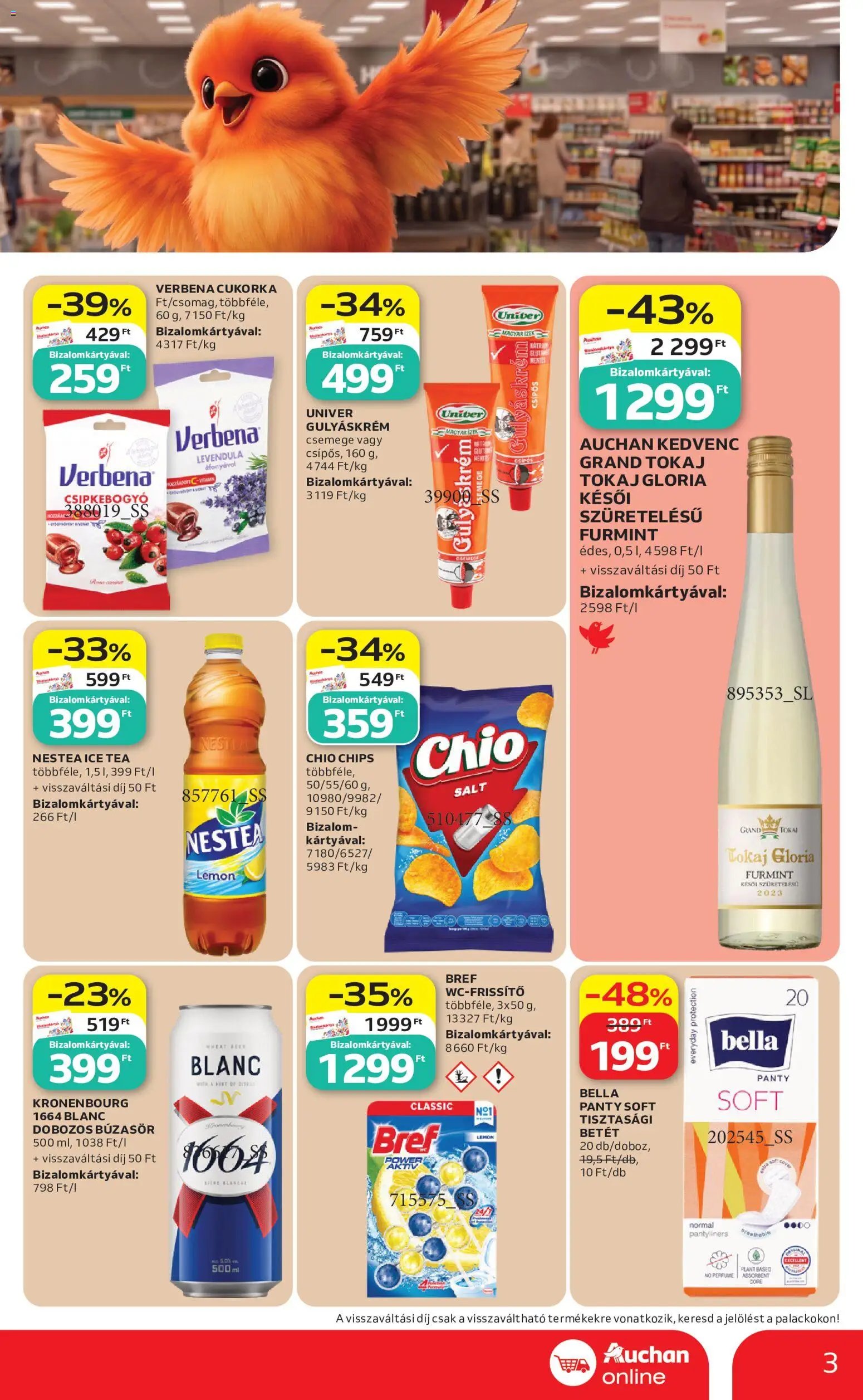 Auchan újság 2026.09.24. Auchan Szupermarket akciós újság Szekszárd
