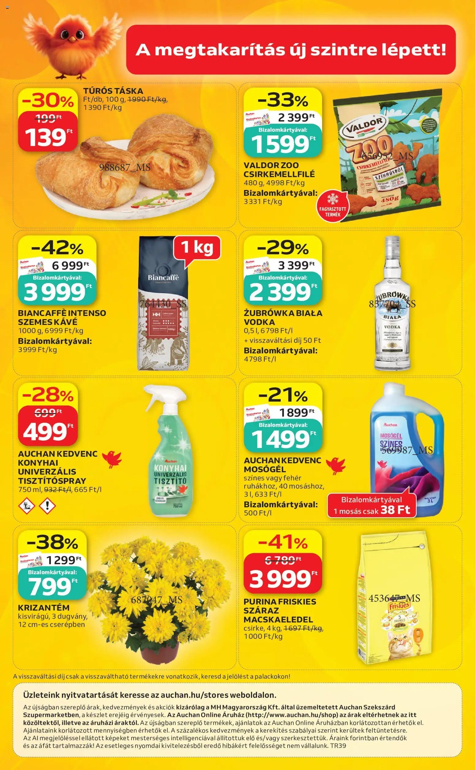 Auchan újság 2026.09.24. Auchan Szupermarket akciós újság Szekszárd