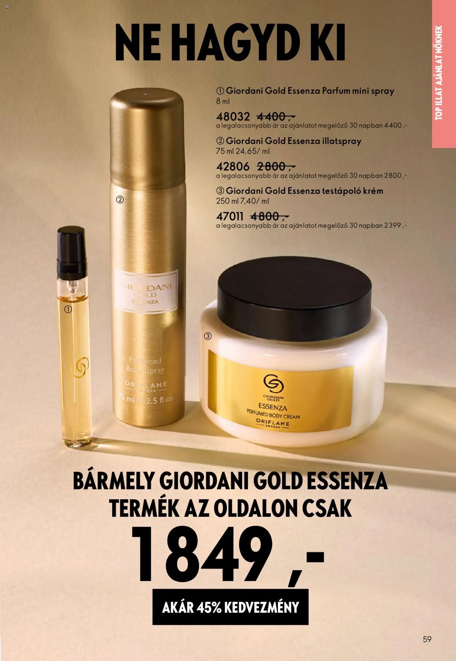 Oriflame újság 2026.05.06. Oriflame katalógus 2026/07 (2026-05-06 - 2026-05-26)