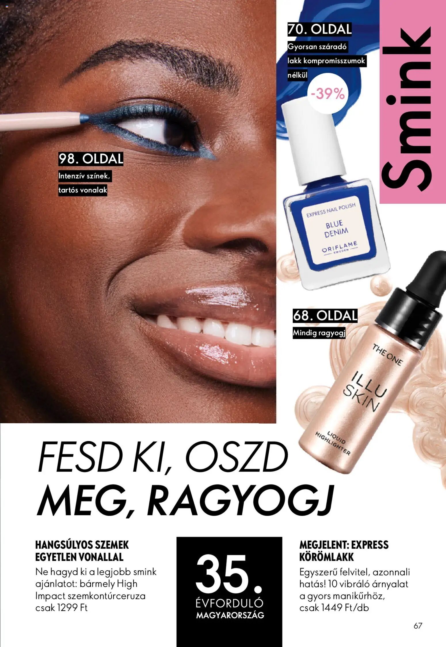 Oriflame újság 2026.05.06. Oriflame katalógus 2026/07 (2026-05-06 - 2026-05-26)