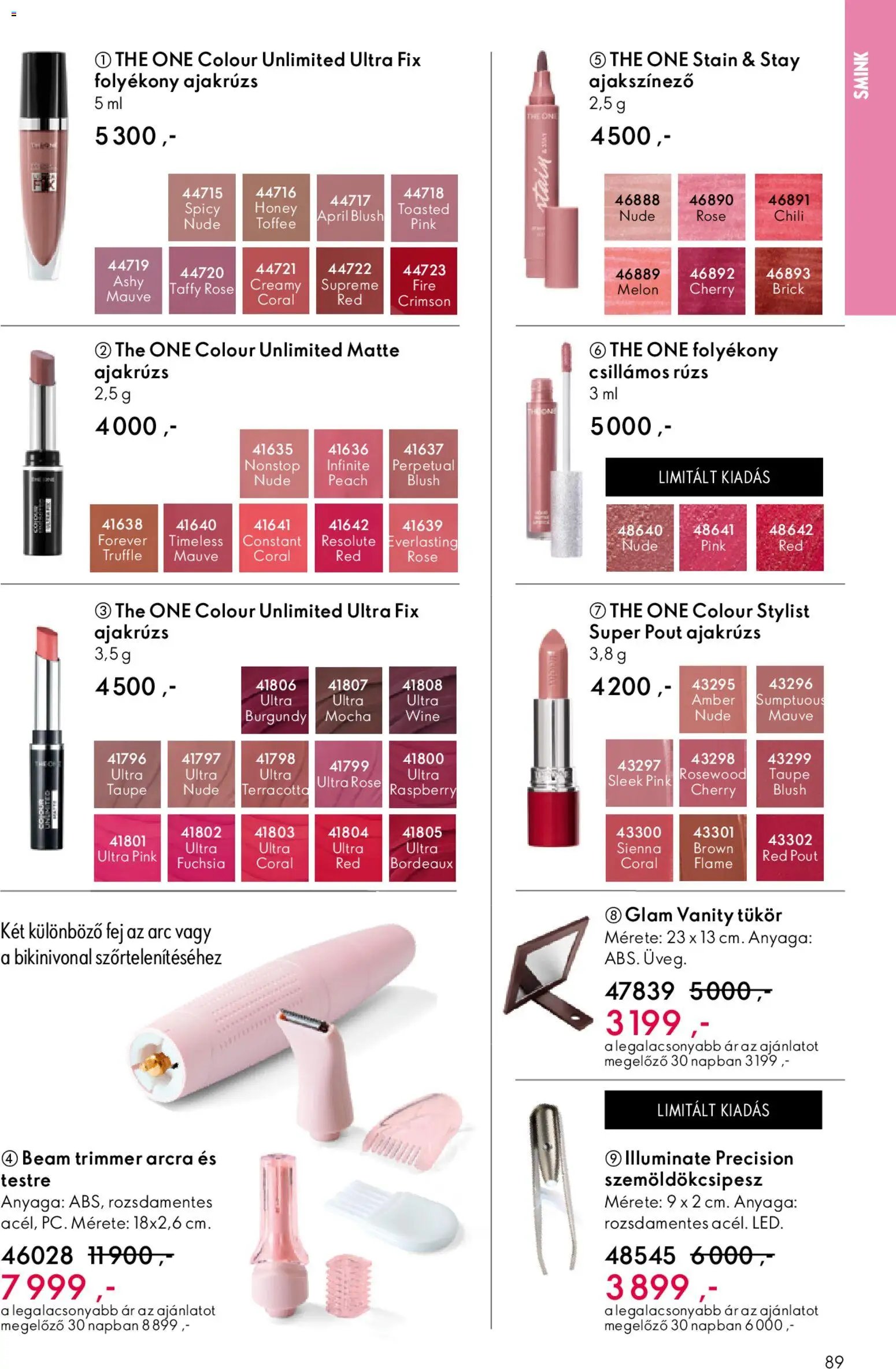 Oriflame újság 2026.05.06. Oriflame katalógus 2026/07 (2026-05-06 - 2026-05-26)
