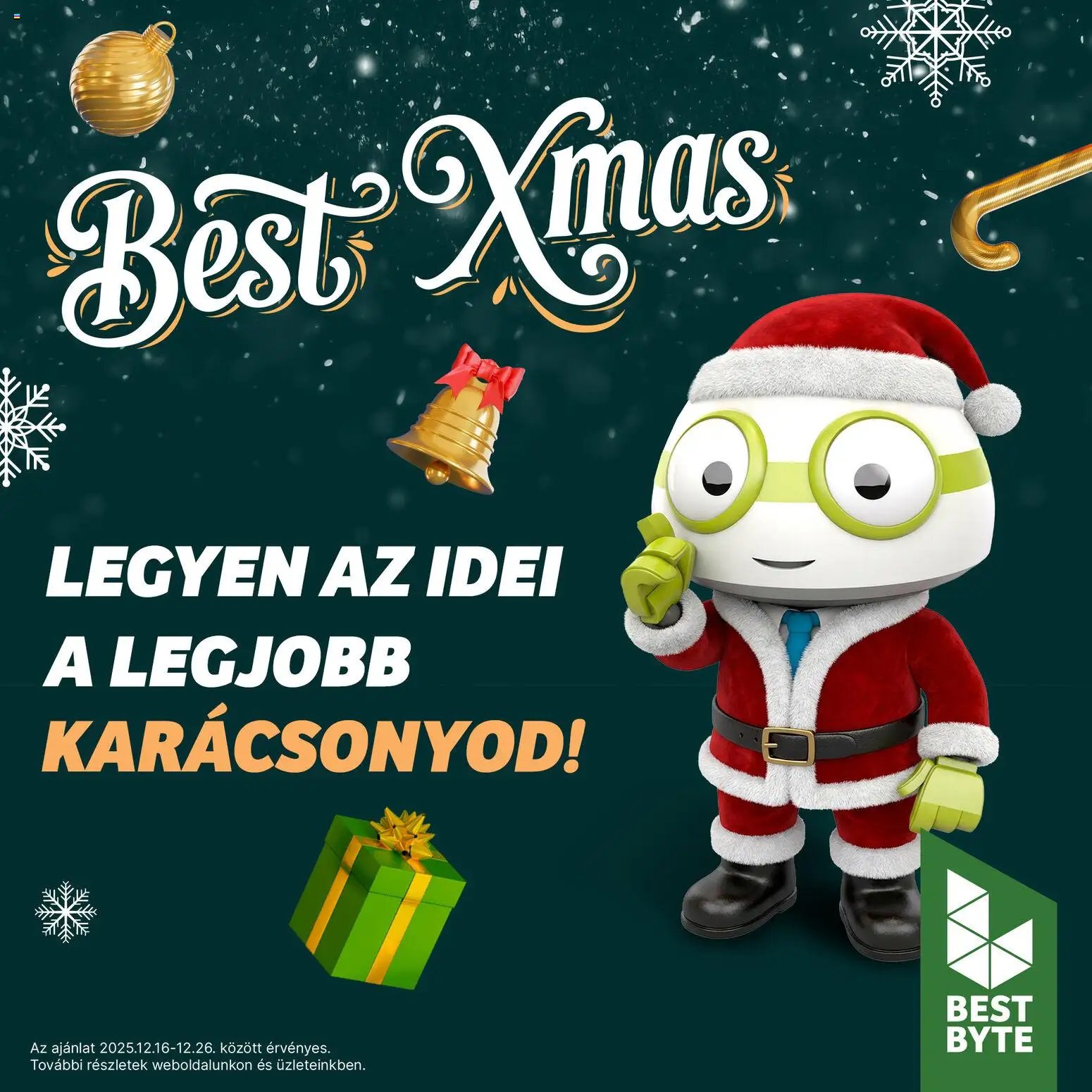 Best Byte újság 2025.12.16. Akciós újság Best Byte (2025-12-16 - 2025-12-26)