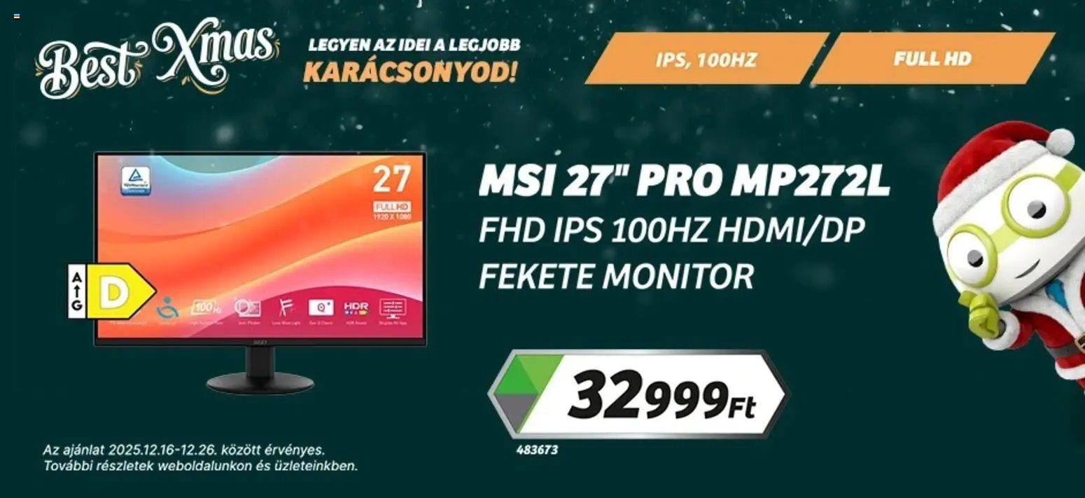 Best Byte újság 2025.12.16. Akciós újság Best Byte (2025-12-16 - 2025-12-26)