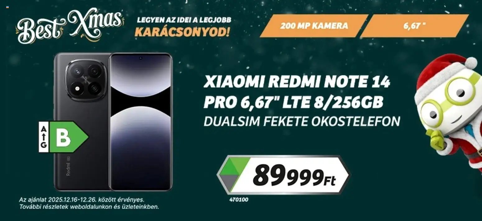 Best Byte újság 2025.12.16. Akciós újság Best Byte (2025-12-16 - 2025-12-26)