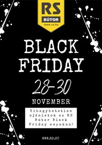 RS Bútor újság 2025.11.28. Black Friday (2025-11-28 - 2025-11-30)
