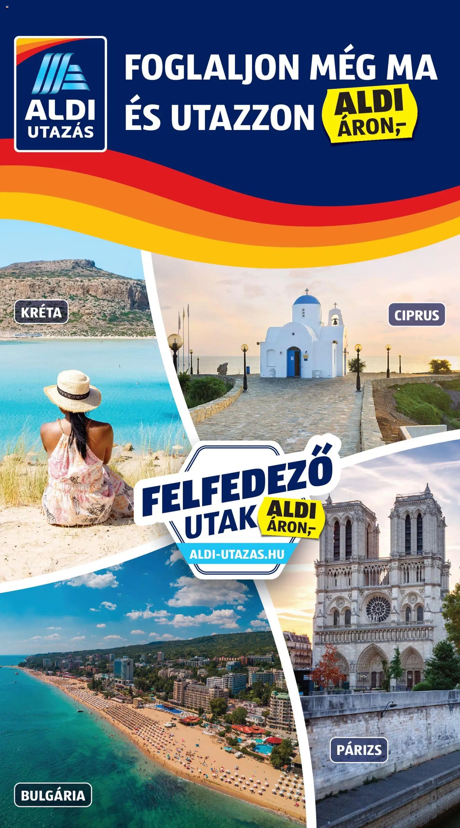 Aldi újság 2026.01.08. Utazás katalógus (2026-01-08 - 2026-01-31)