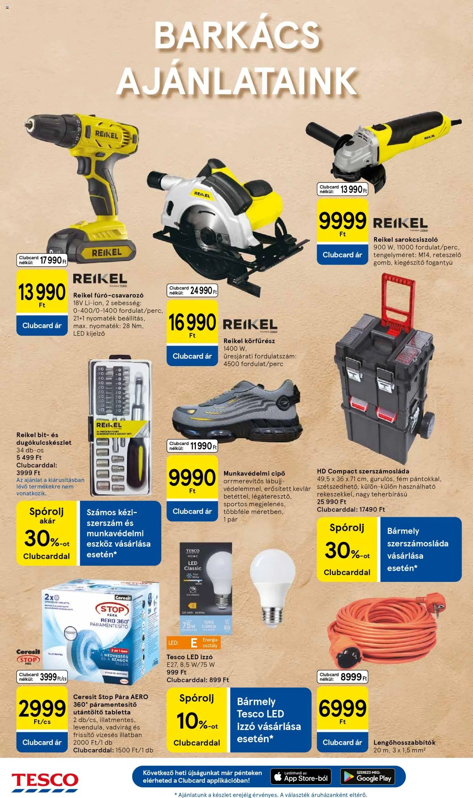 Tesco újság 2025.11.20. Black Friday (2025-11-20 - 2025-11-26)