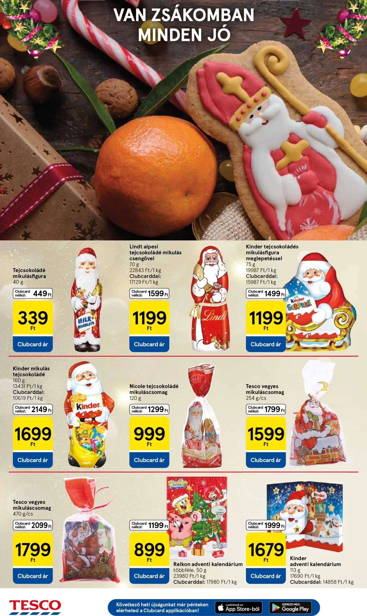 Tesco újság 2025.11.20. Black Friday (2025-11-20 - 2025-11-26)