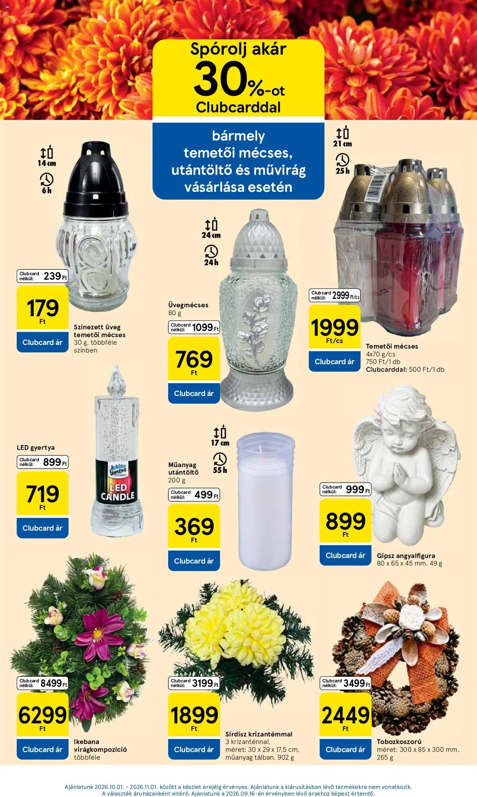 Tesco akciós ujság 2026.10.21. 🎃 HALLOWEEN 🧡