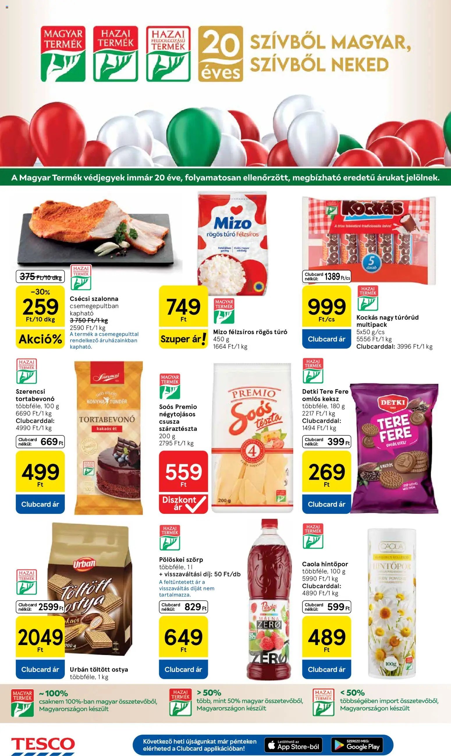 Tesco akciós ujság 2026.10.21. 🎃 HALLOWEEN 🧡