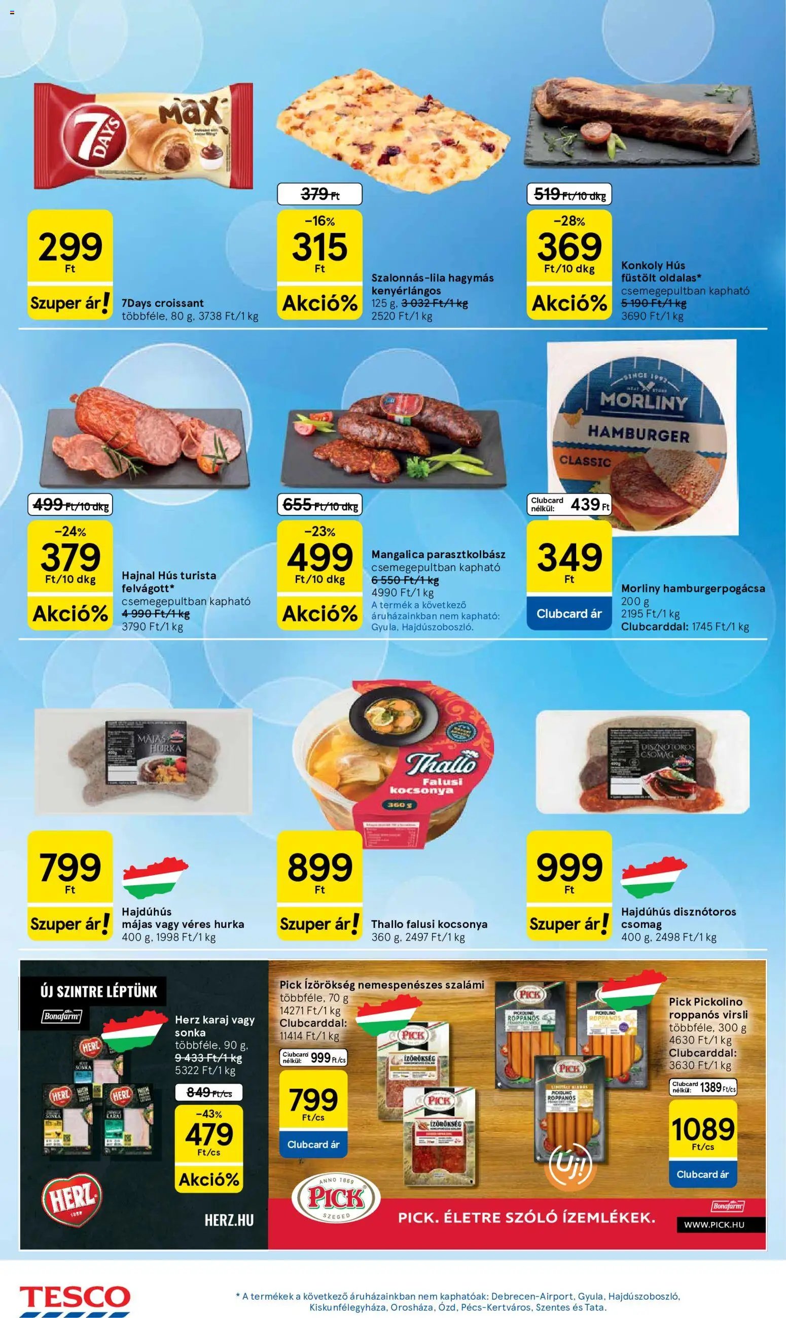 Tesco akciós ujság 2026.10.21. 🎃 HALLOWEEN 🧡